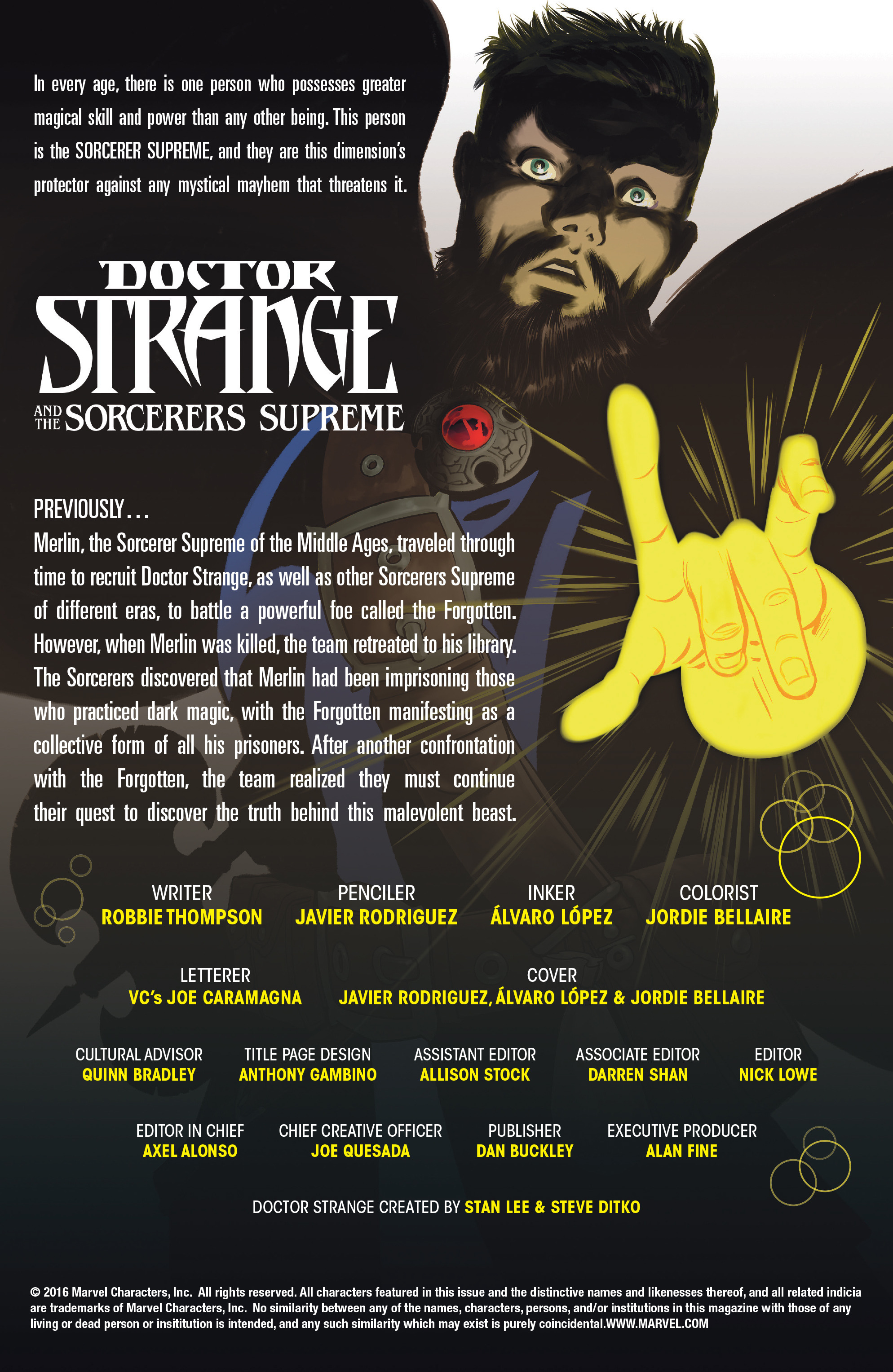Read online Doctor Strange and the Sorcerers Supreme comic -  Issue #4 - 2