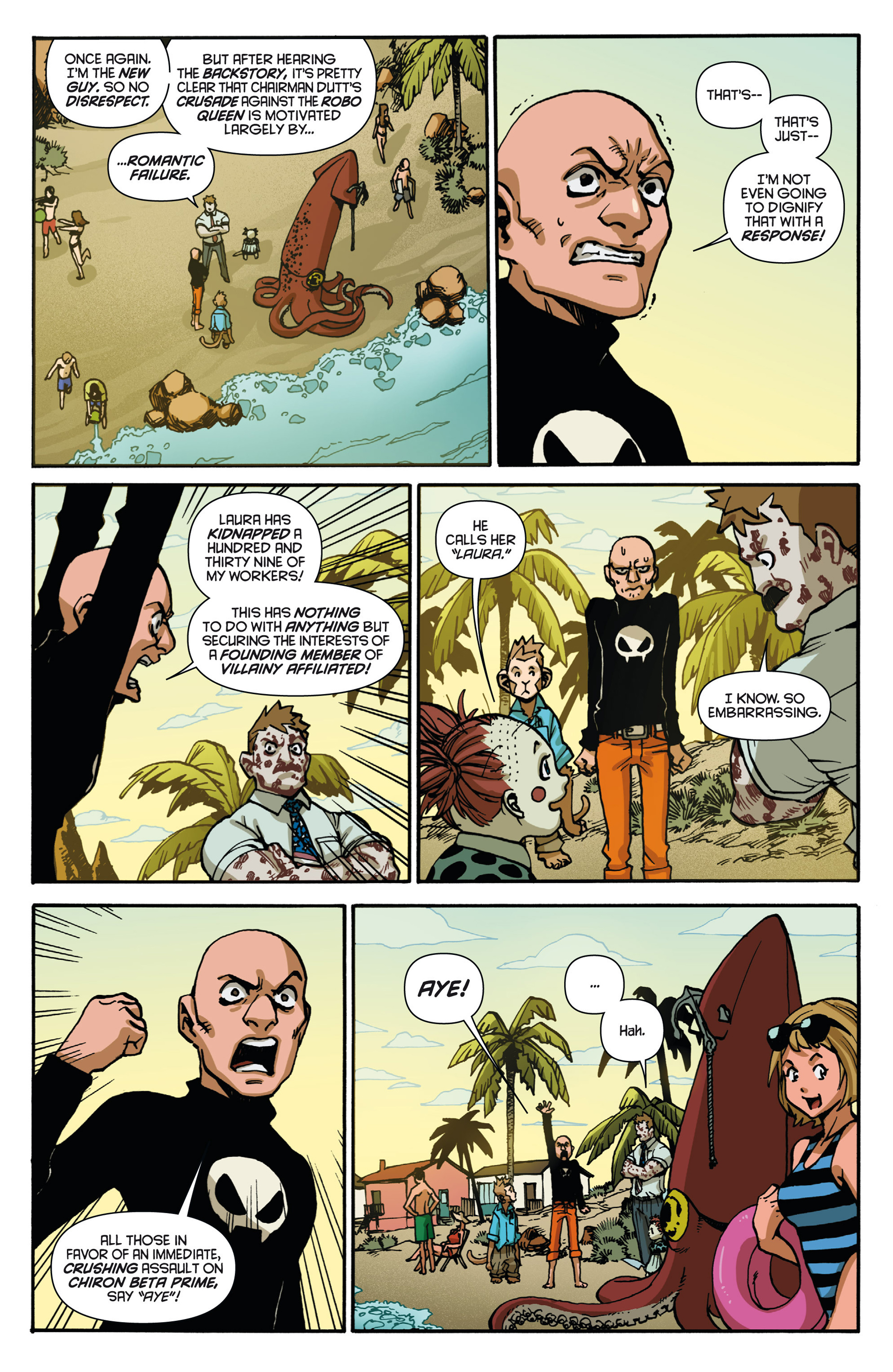 Read online Code Monkey Save World comic -  Issue #3 - 12