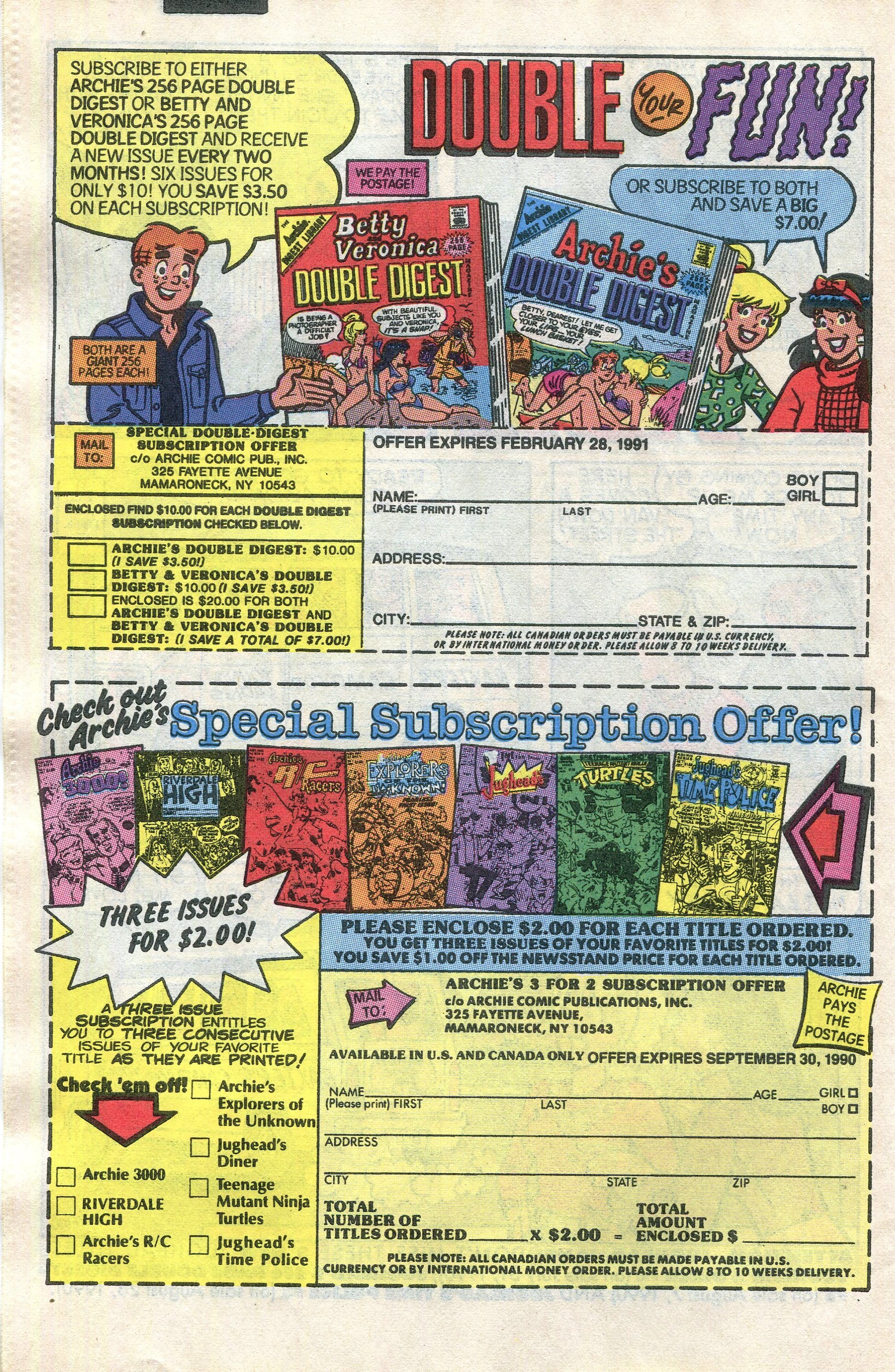 Read online Jughead (1987) comic -  Issue #20 - 26