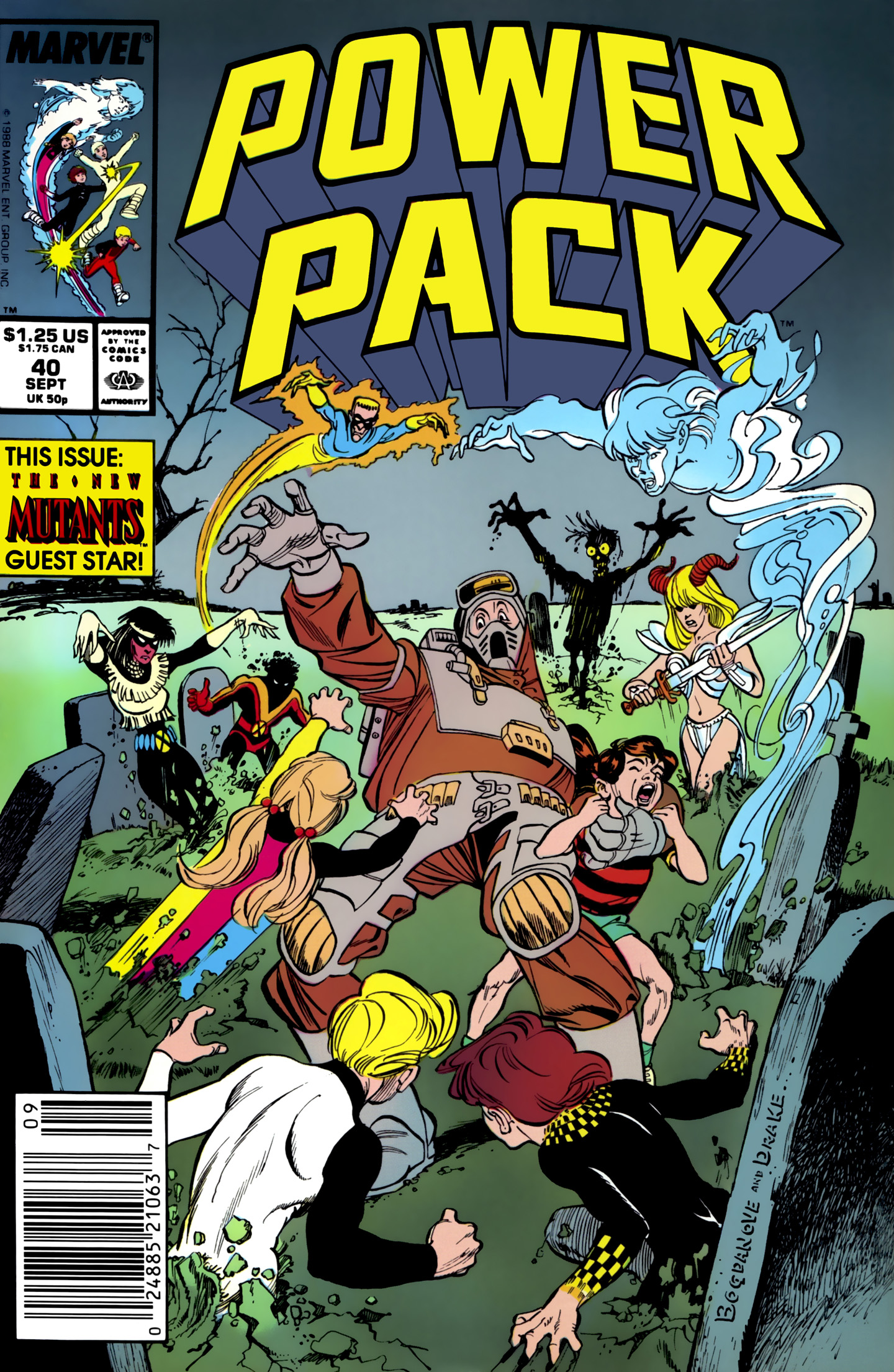 Read online Power Pack (1984) comic -  Issue #40 - 1