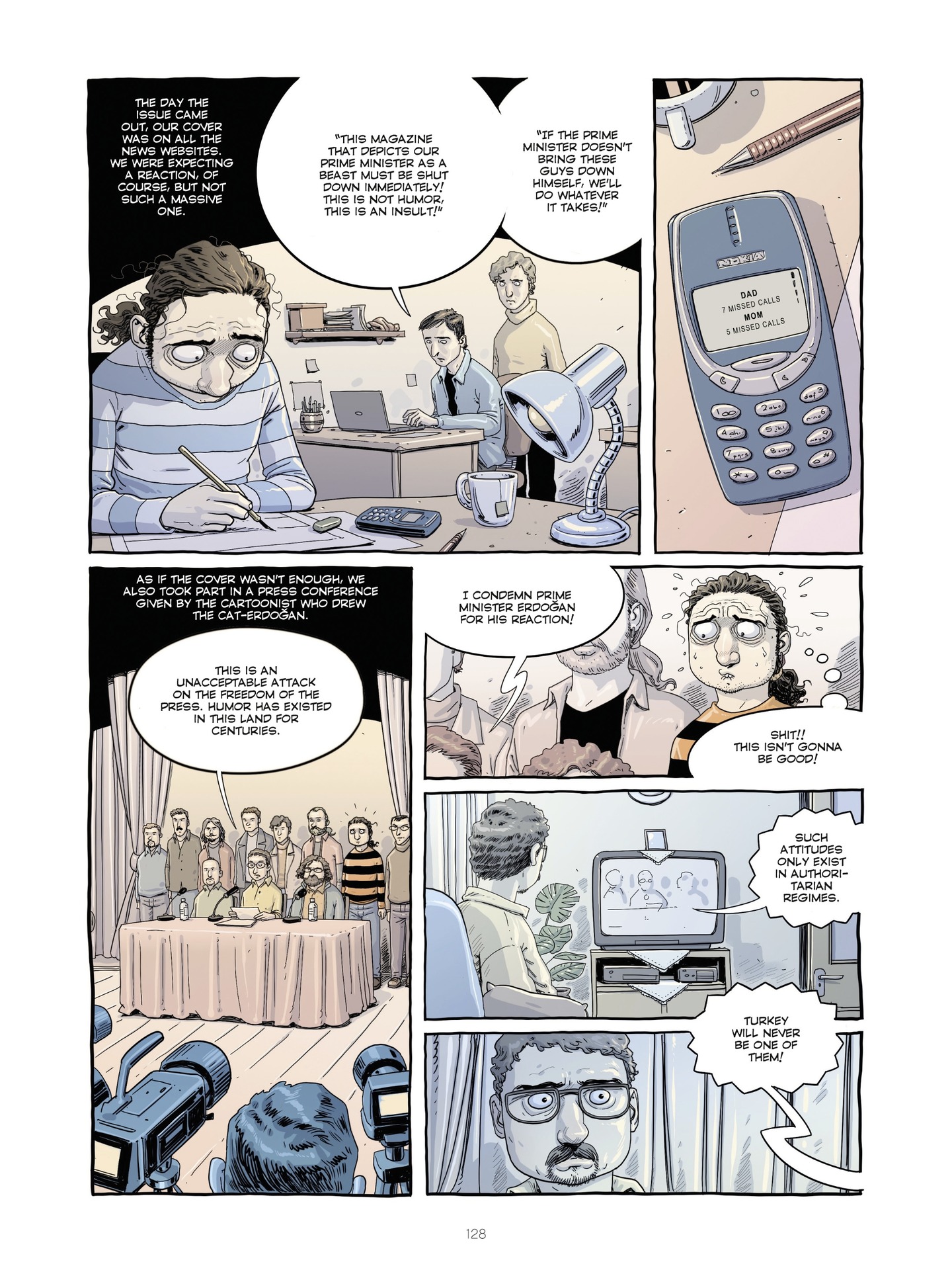 Read online Drawing On The Edge: Chronicles From Istanbul comic -  Issue # TPB (Part 2) - 27