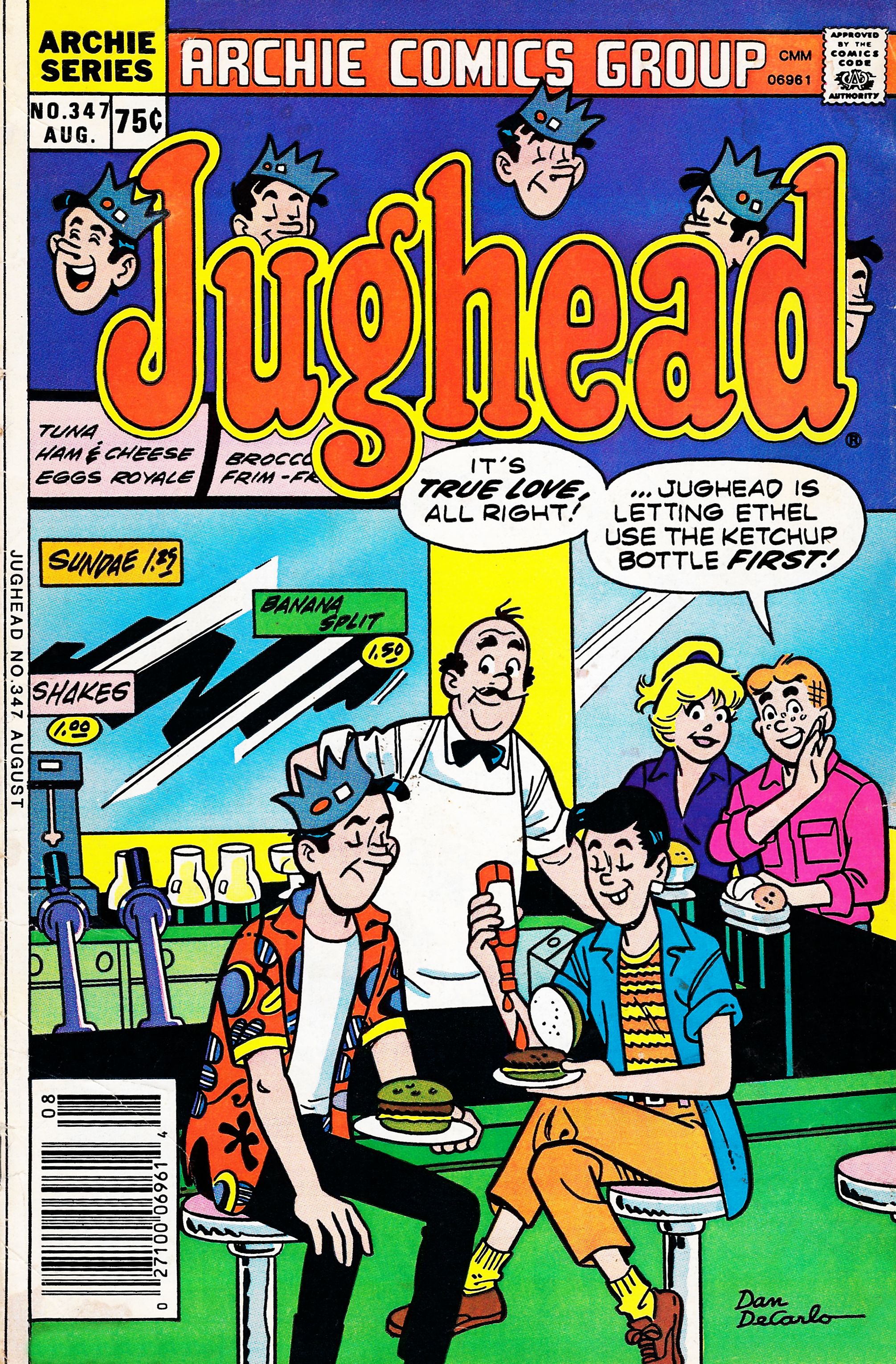 Read online Jughead (1965) comic -  Issue #347 - 1
