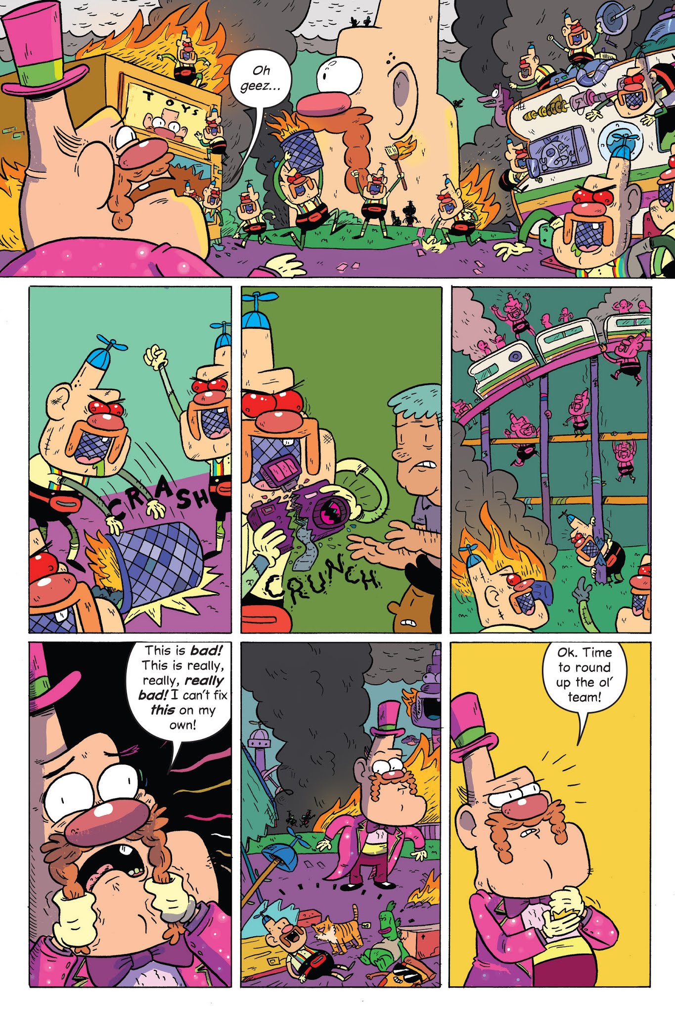 Read online Uncle Grandpa in Uncle Grandpaland comic -  Issue # TPB - 63