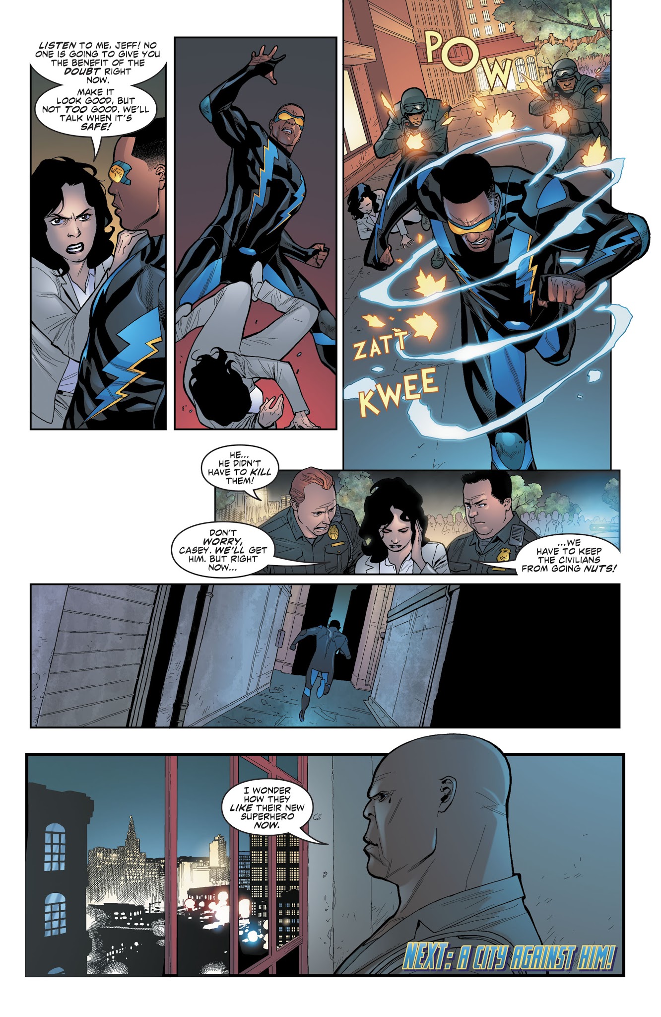Read online Black Lightning: Cold Dead Hands comic -  Issue #1 - 24