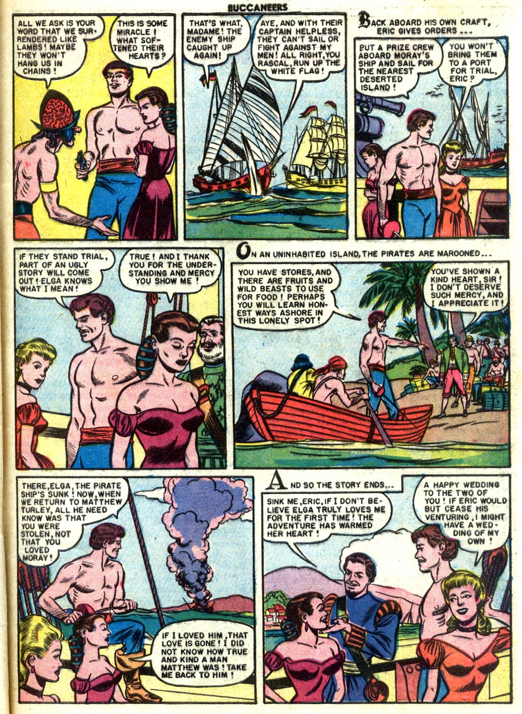 Read online Buccaneers comic -  Issue #22 - 25