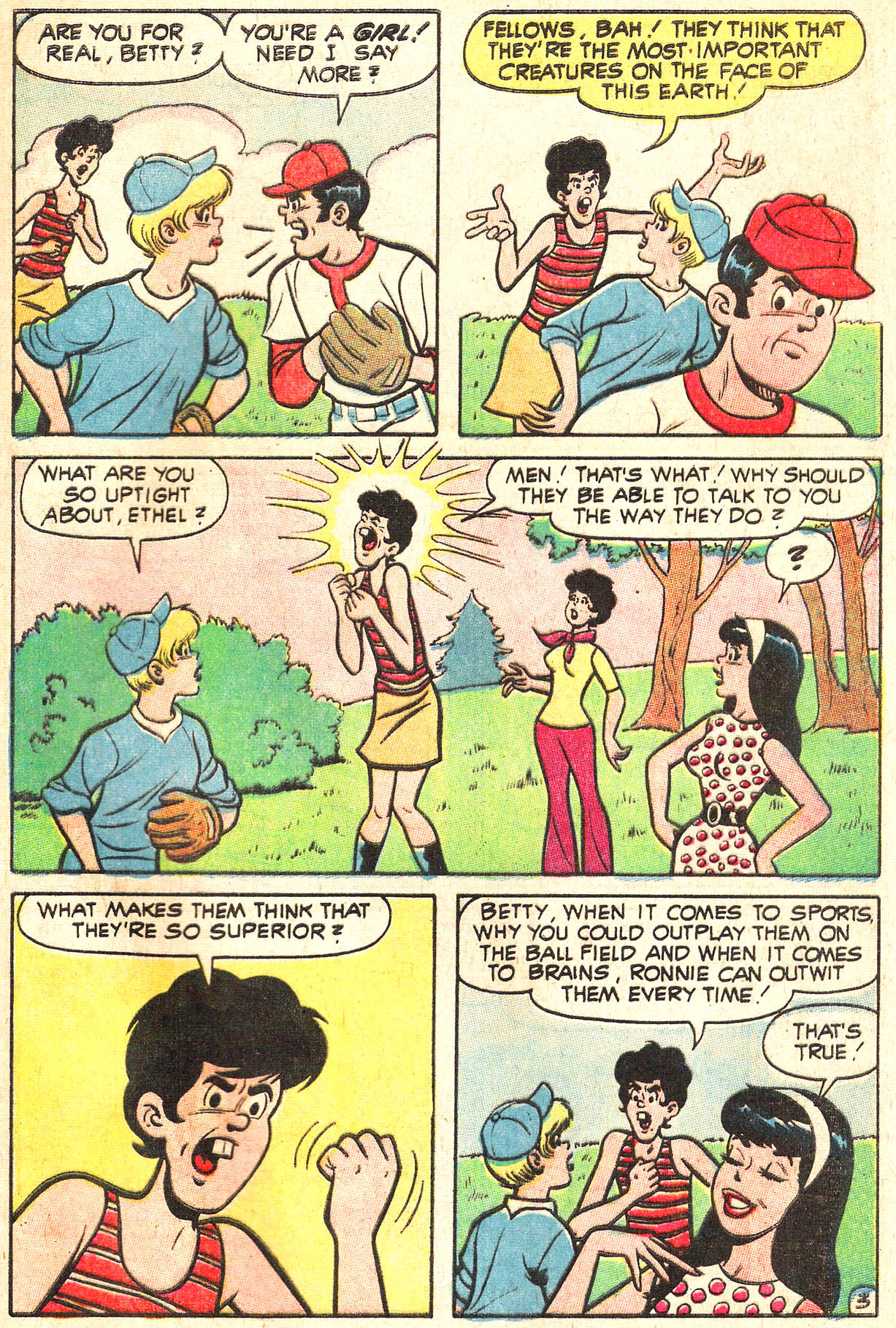 Read online Archie's TV Laugh-Out comic -  Issue #8 - 45