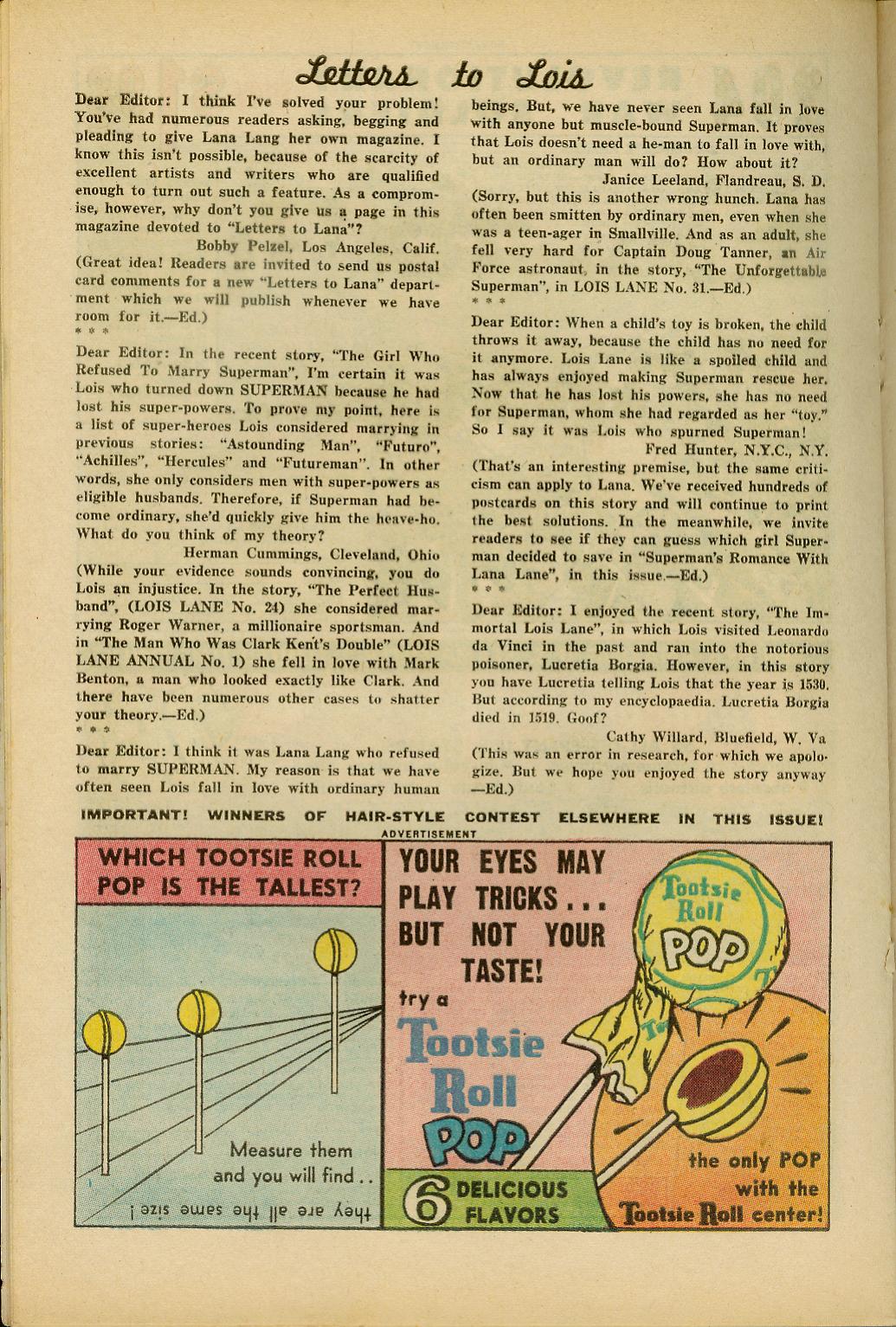 Read online Superman's Girl Friend, Lois Lane comic -  Issue #41 - 24