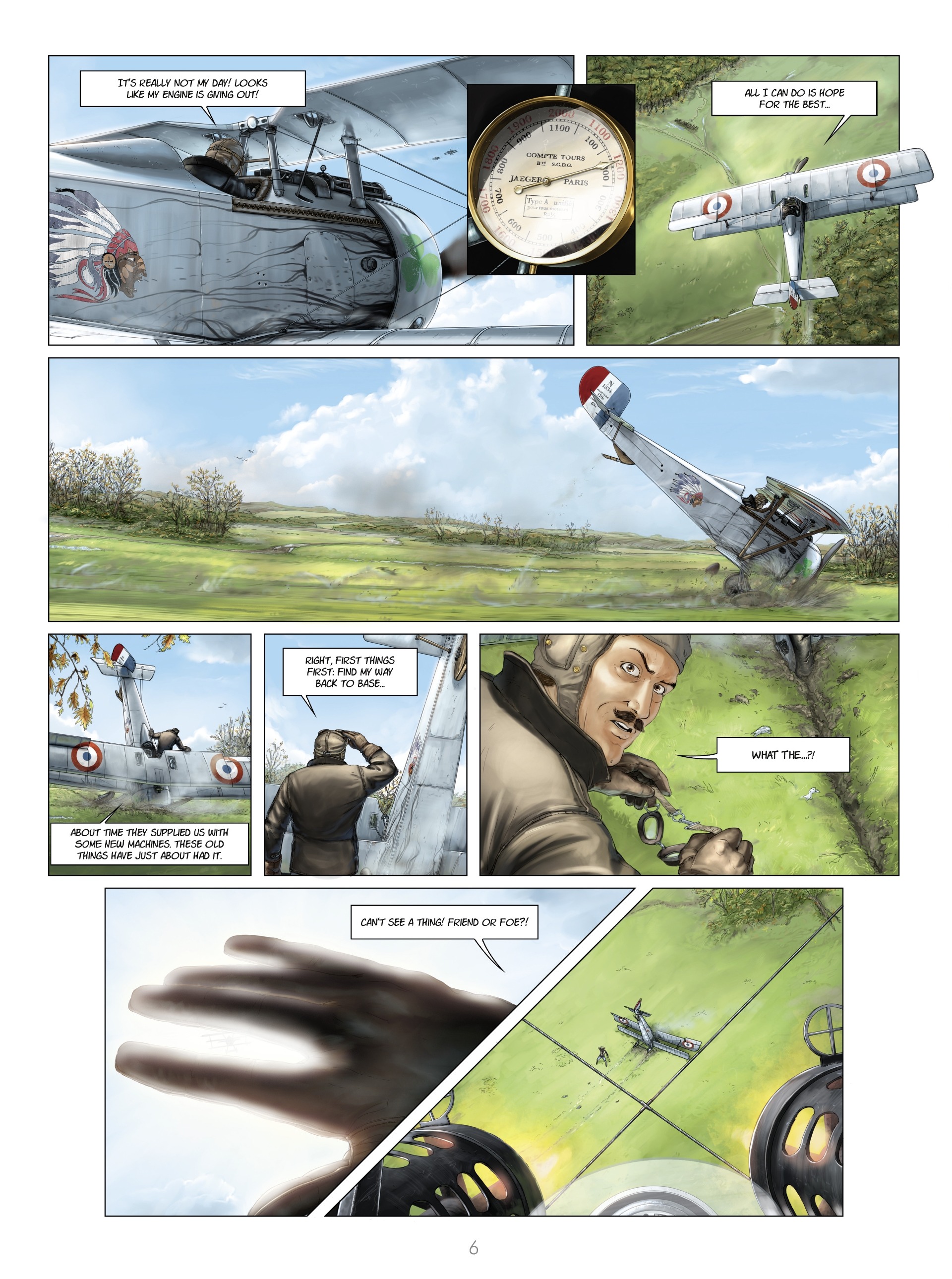 Read online Wings of War Eagle comic -  Issue #1 - 8