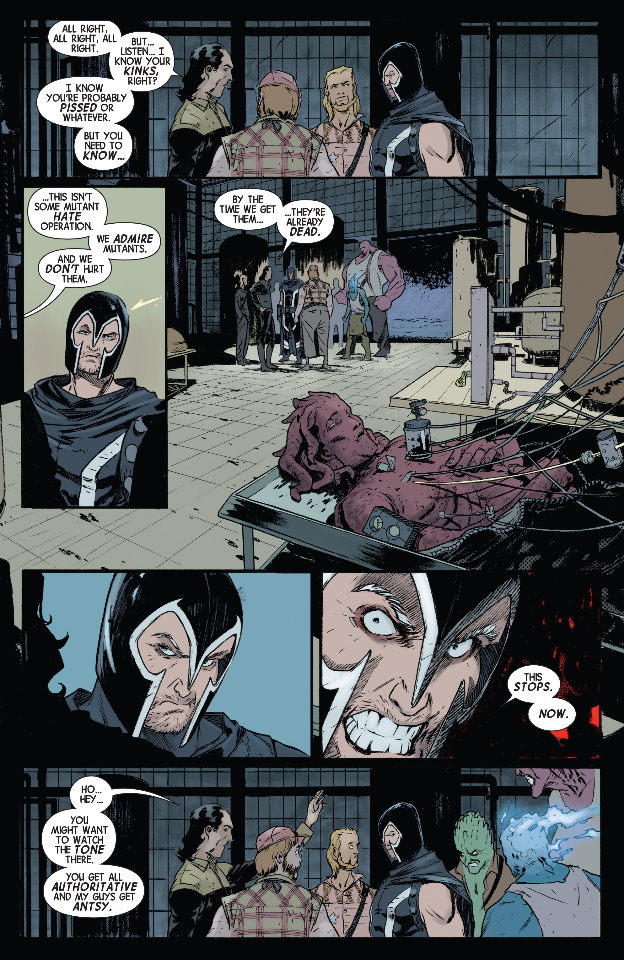 Read online Magneto comic -  Issue #8 - 12