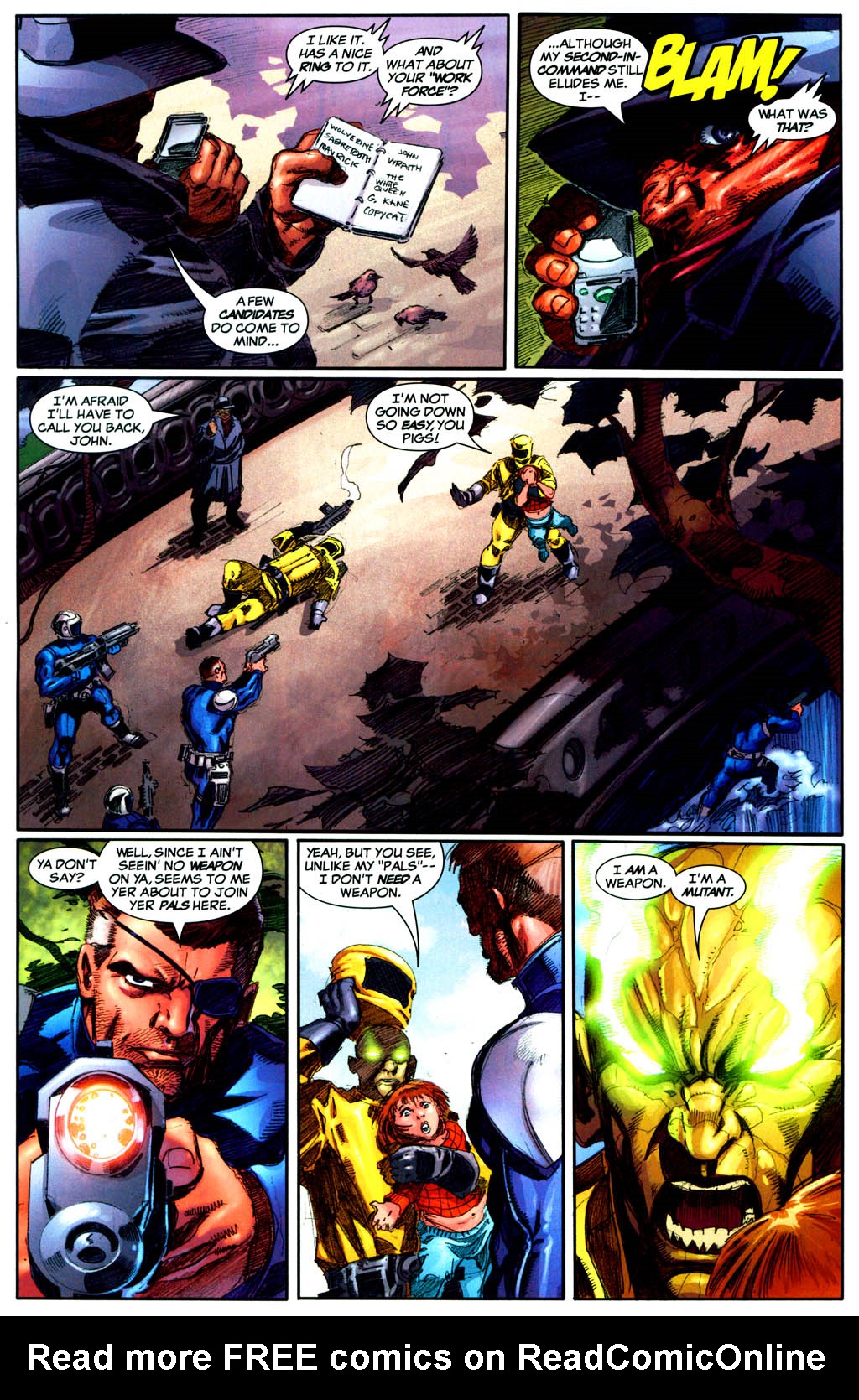 Read online Weapon X (2002) comic -  Issue #23 - 17