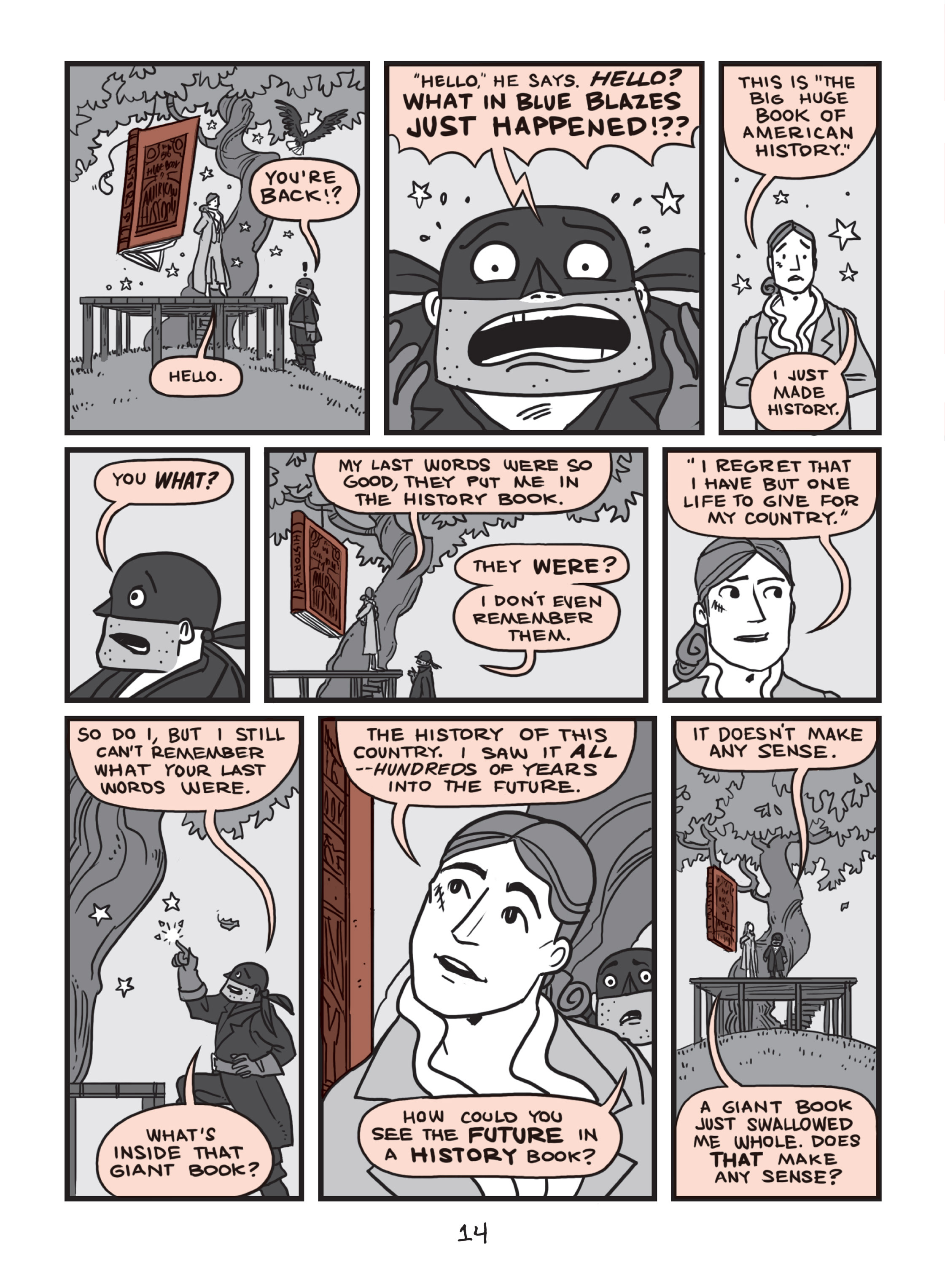 Read online Nathan Hale's Hazardous Tales comic -  Issue # TPB 1 - 16