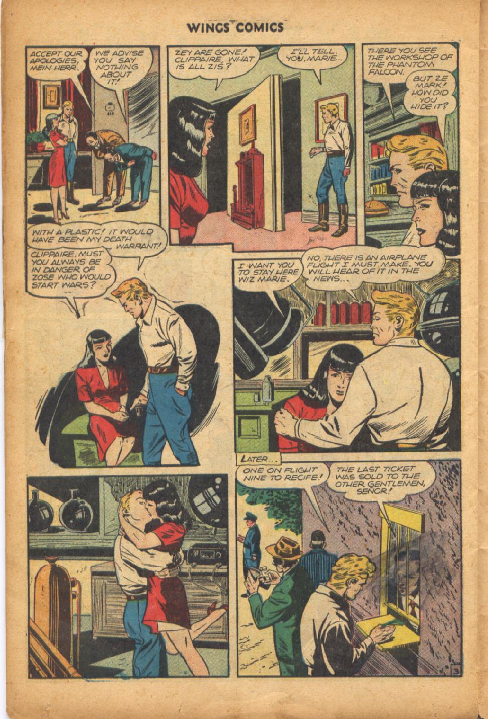 Read online Wings Comics comic -  Issue #70 - 38