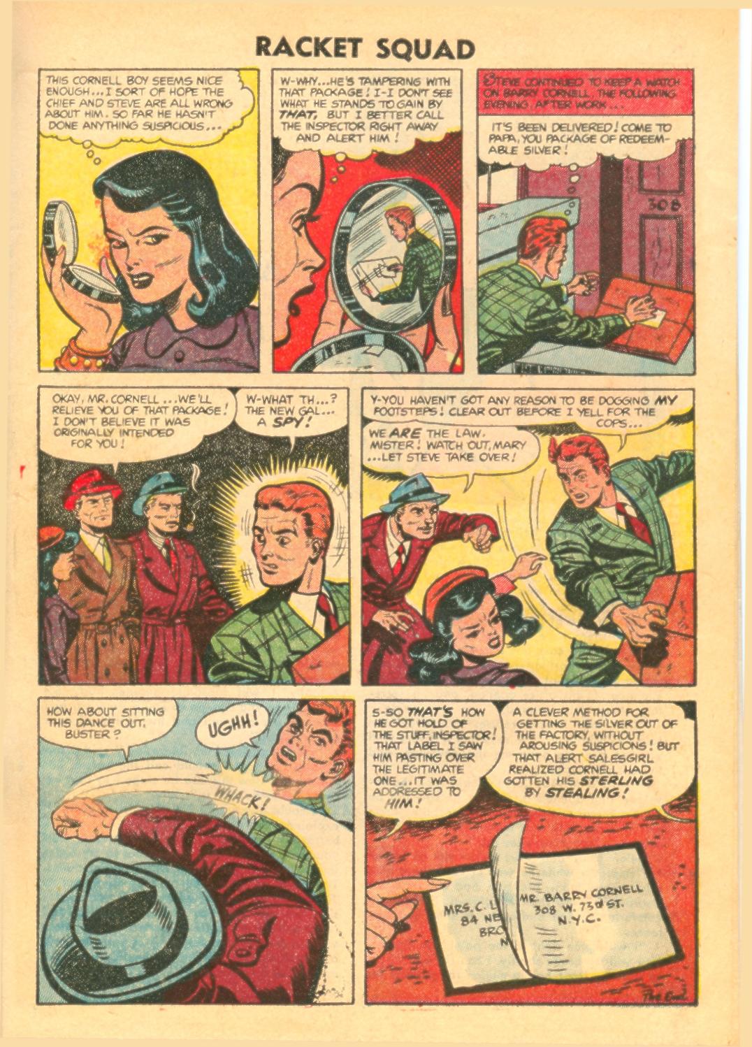 Read online Racket Squad in Action comic -  Issue #12 - 17