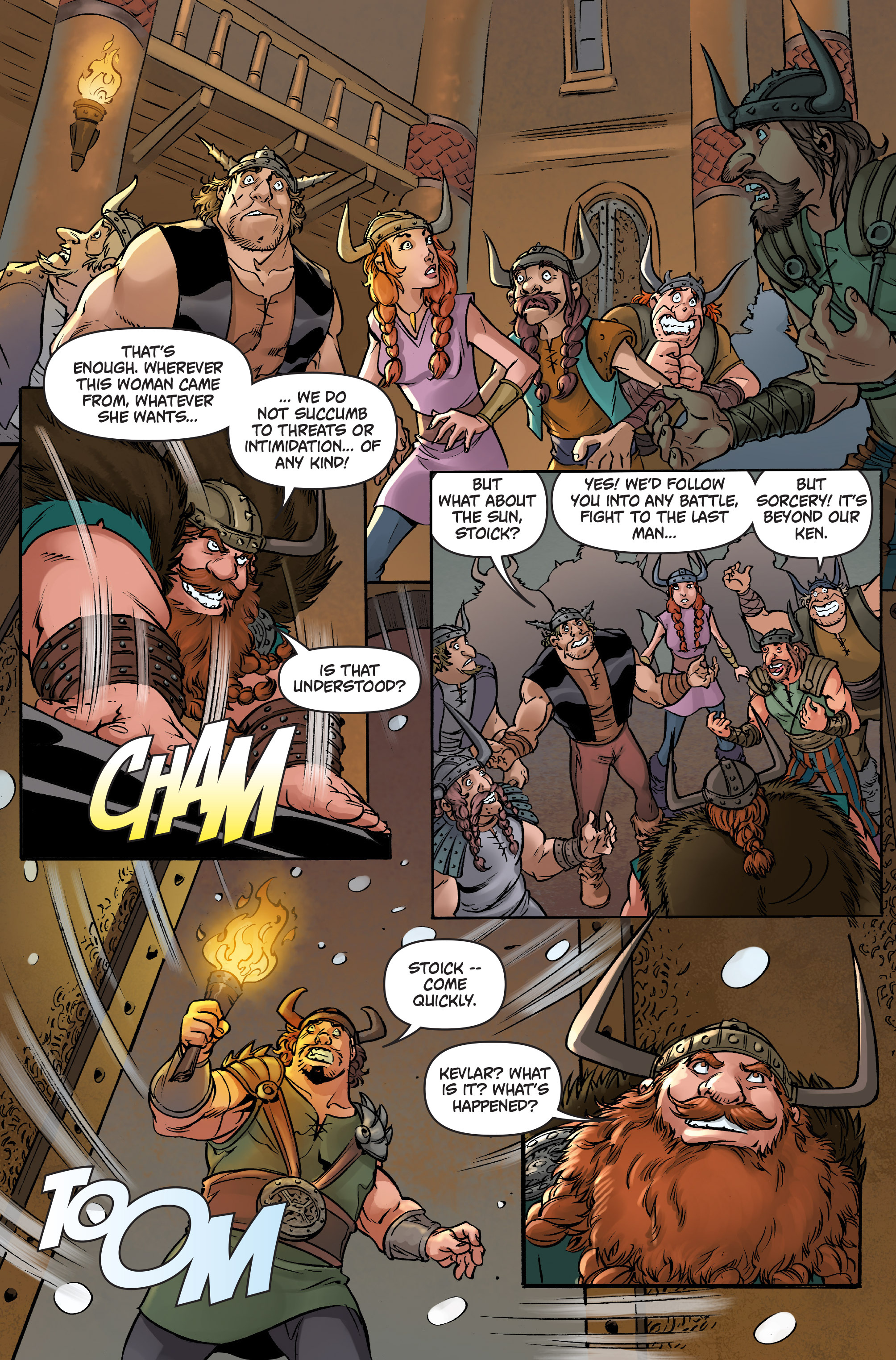 Read online DreamWorks Dragons: Defenders of Berk Collection: Fire & Ice comic -  Issue # TPB - 21