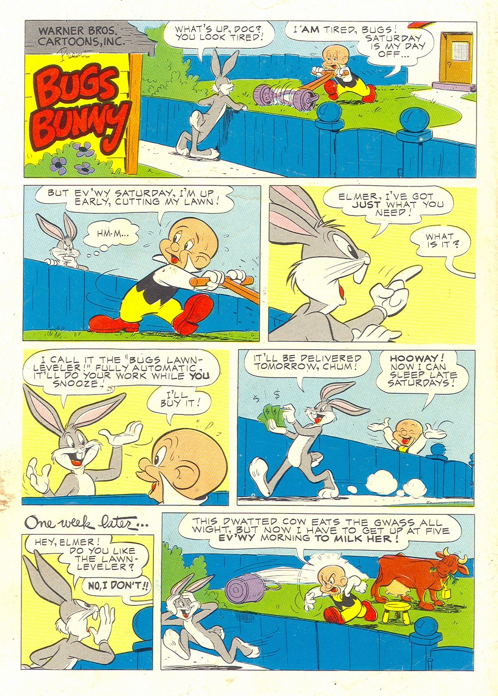 Read online Bugs Bunny comic -  Issue #31 - 36