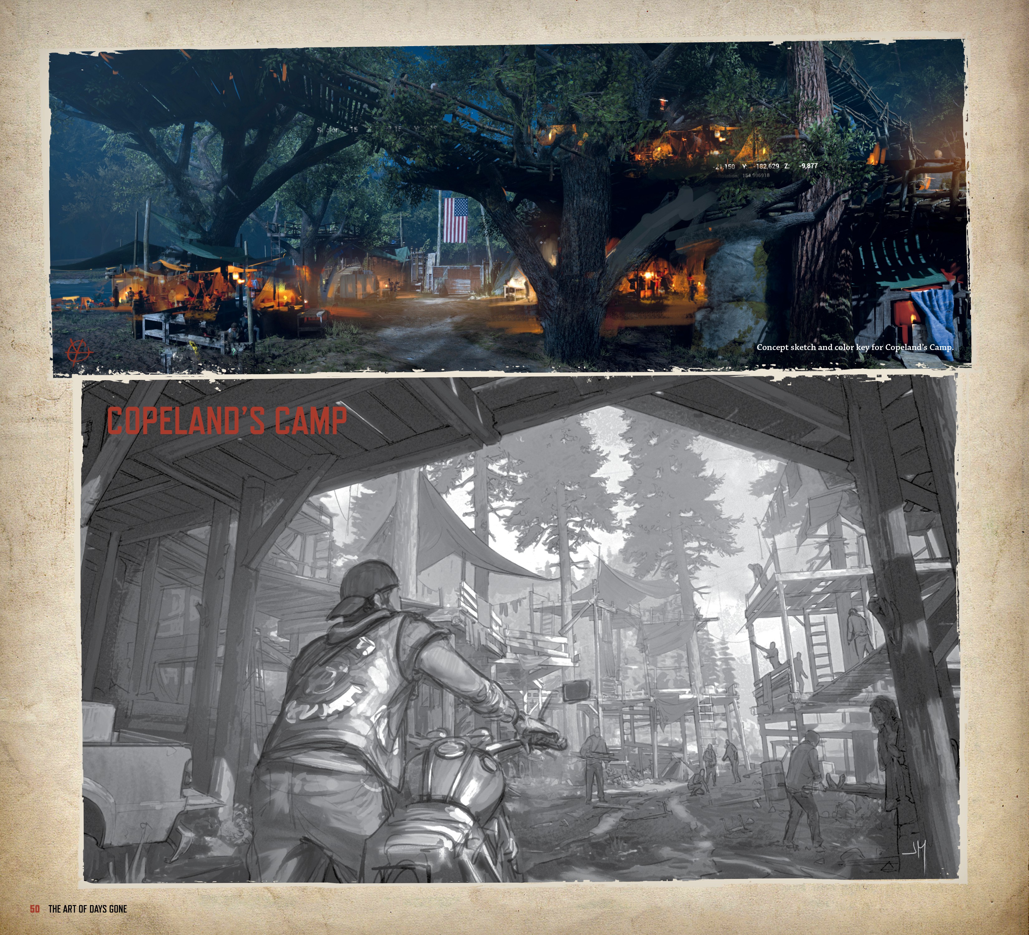 Read online The Art of Days Gone comic -  Issue # TPB (Part 1) - 48