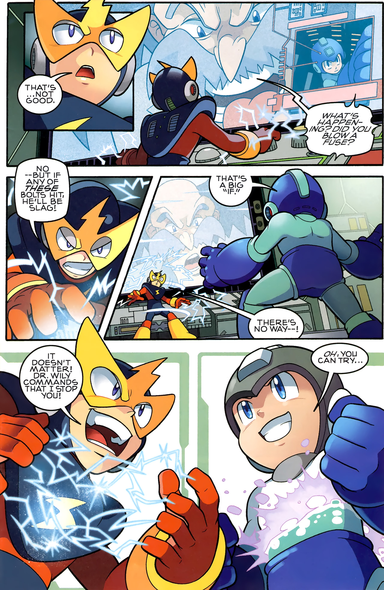 Read online Mega Man comic -  Issue #3 - 4