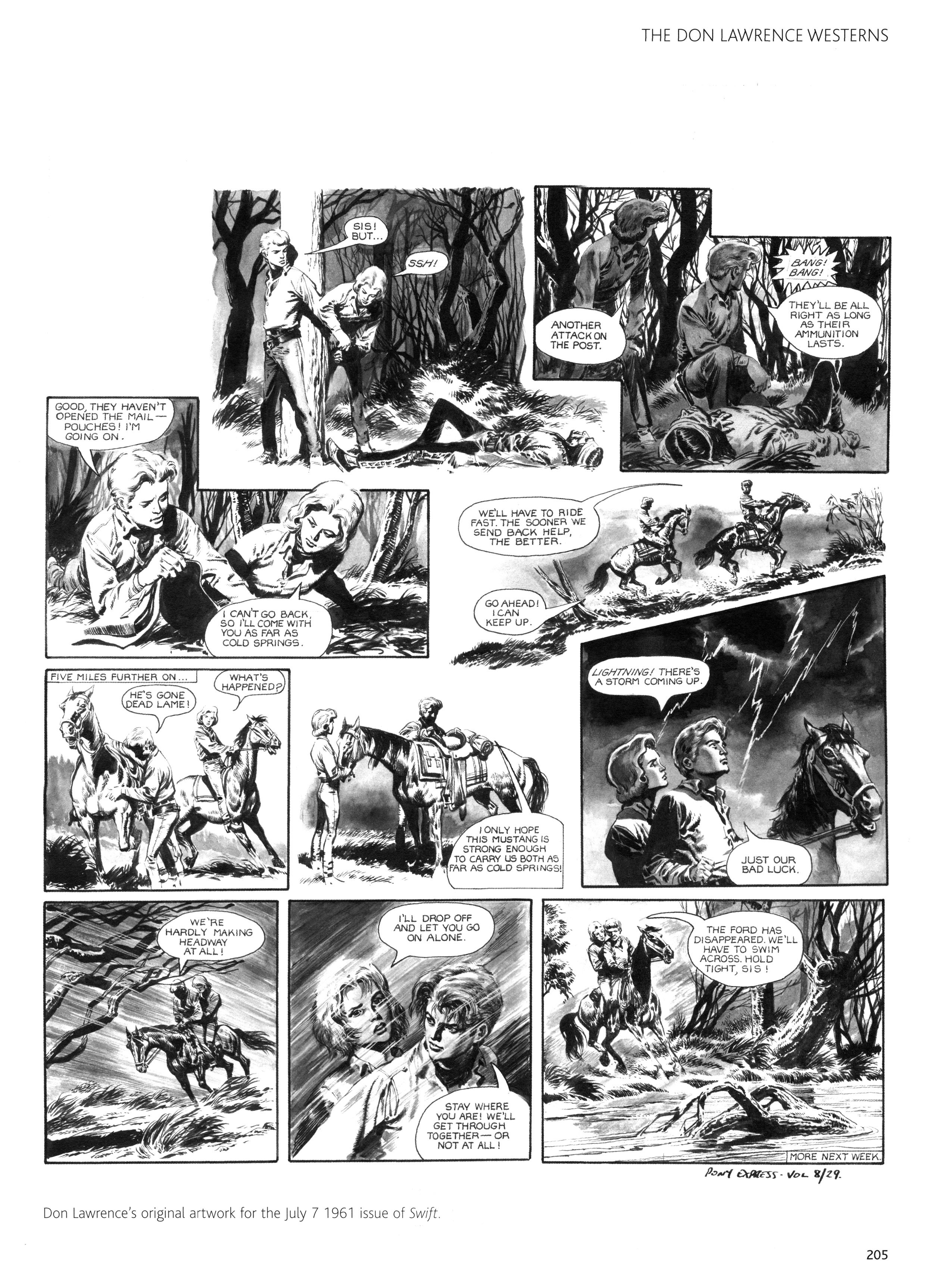 Read online Don Lawrence Westerns comic -  Issue # TPB (Part 2) - 106