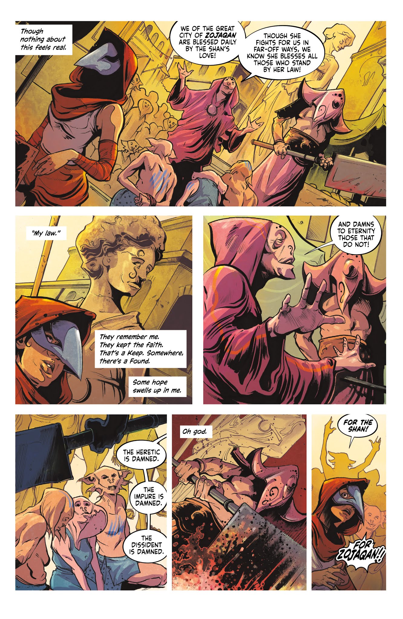 Read online Zojaqan comic -  Issue #4 - 5