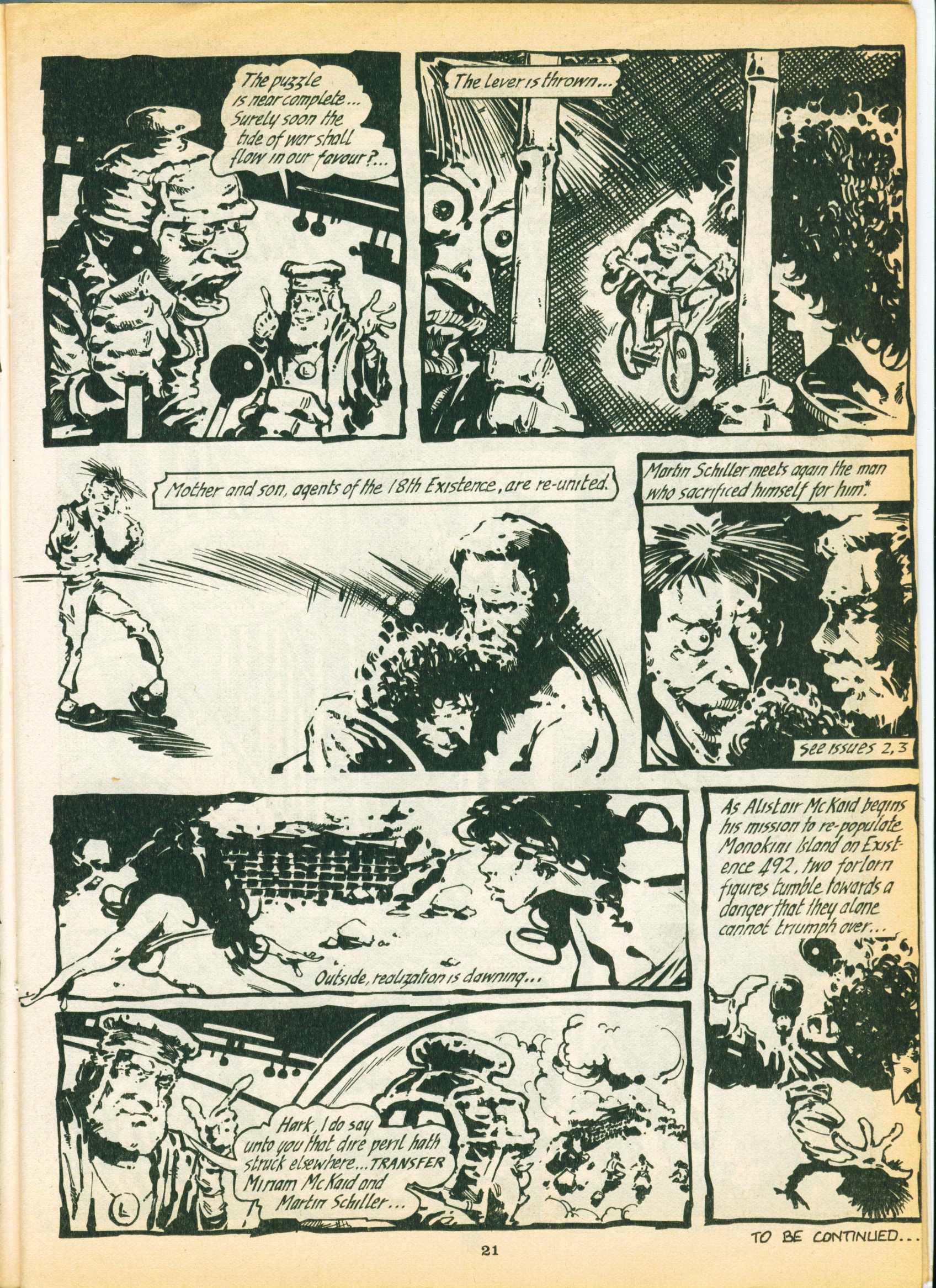 Read online Warrior comic -  Issue #6 - 21