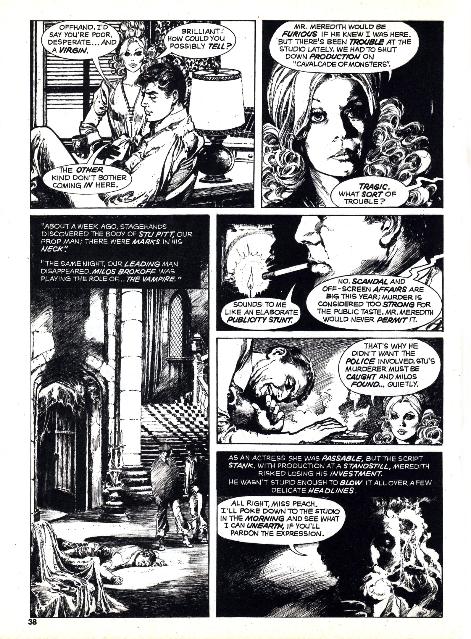 Read online Vampirella (1969) comic -  Issue #56 - 38