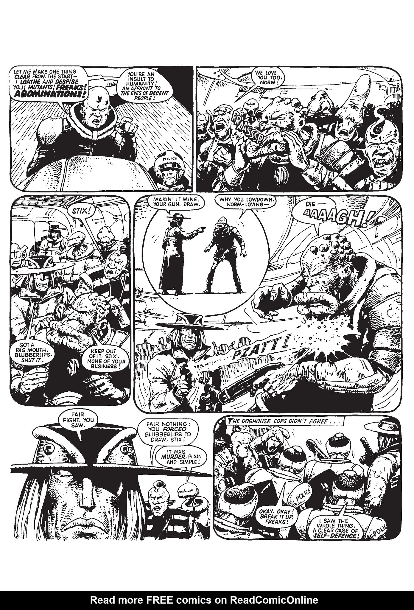 Read online Strontium Dog: Search/Destroy Agency Files comic -  Issue # TPB 2 (Part 3) - 91
