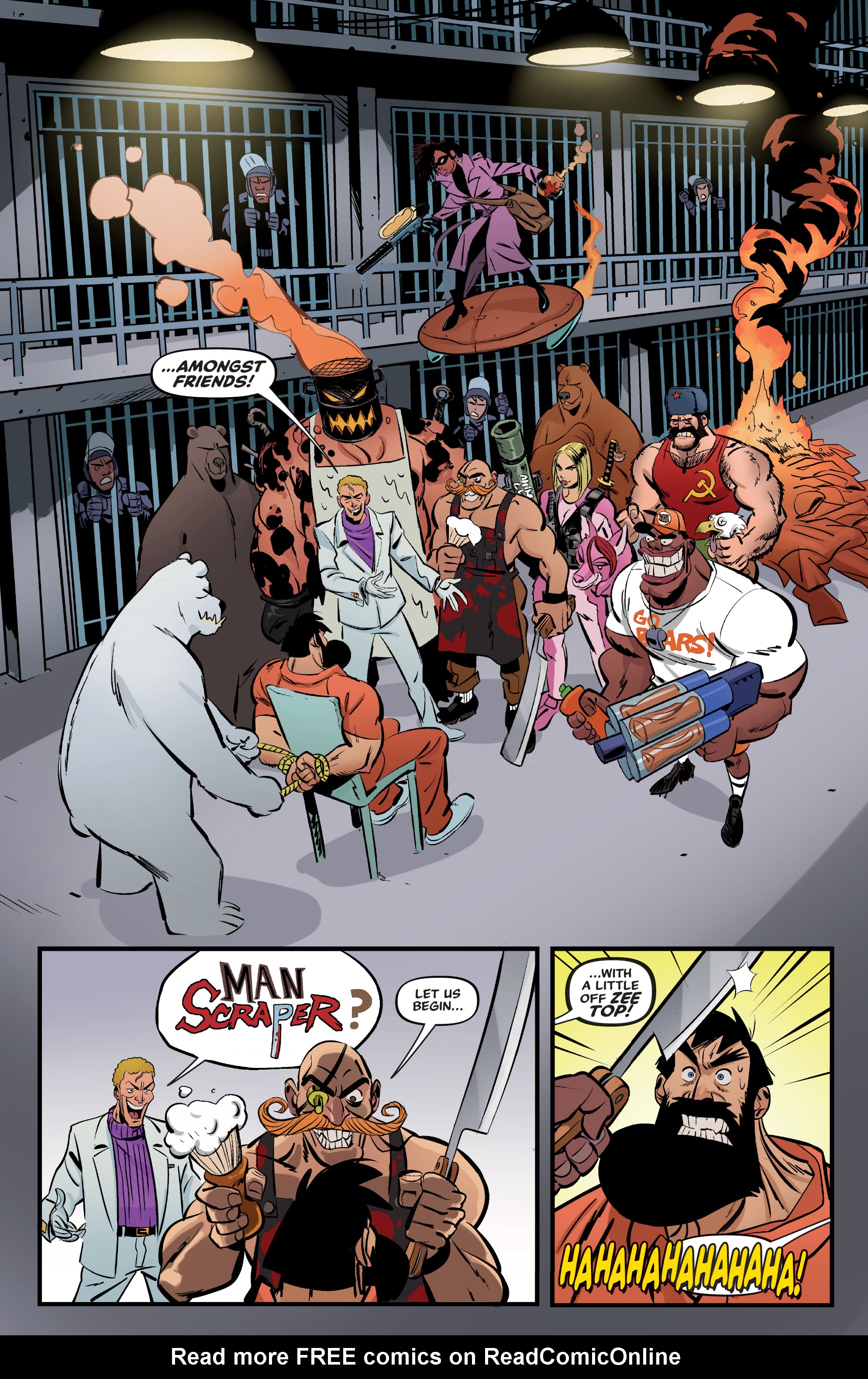 Read online Shirtless Bear-Fighter! 2 comic -  Issue #4 - 9