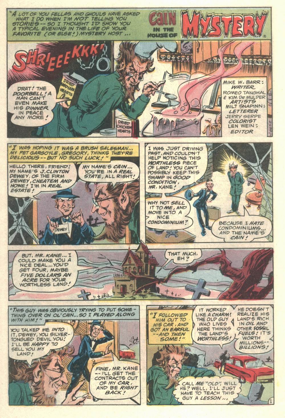 Read online House of Mystery (1951) comic -  Issue #291 - 17