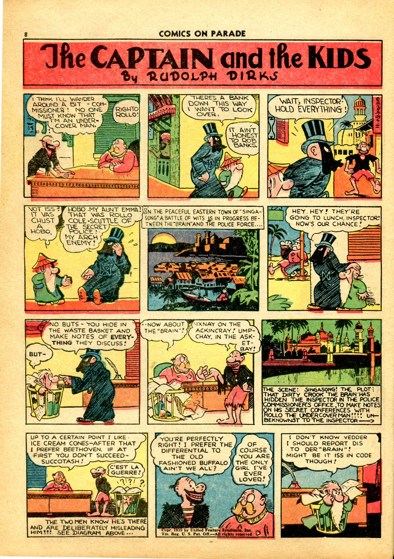 Read online Comics on Parade comic -  Issue #15 - 10