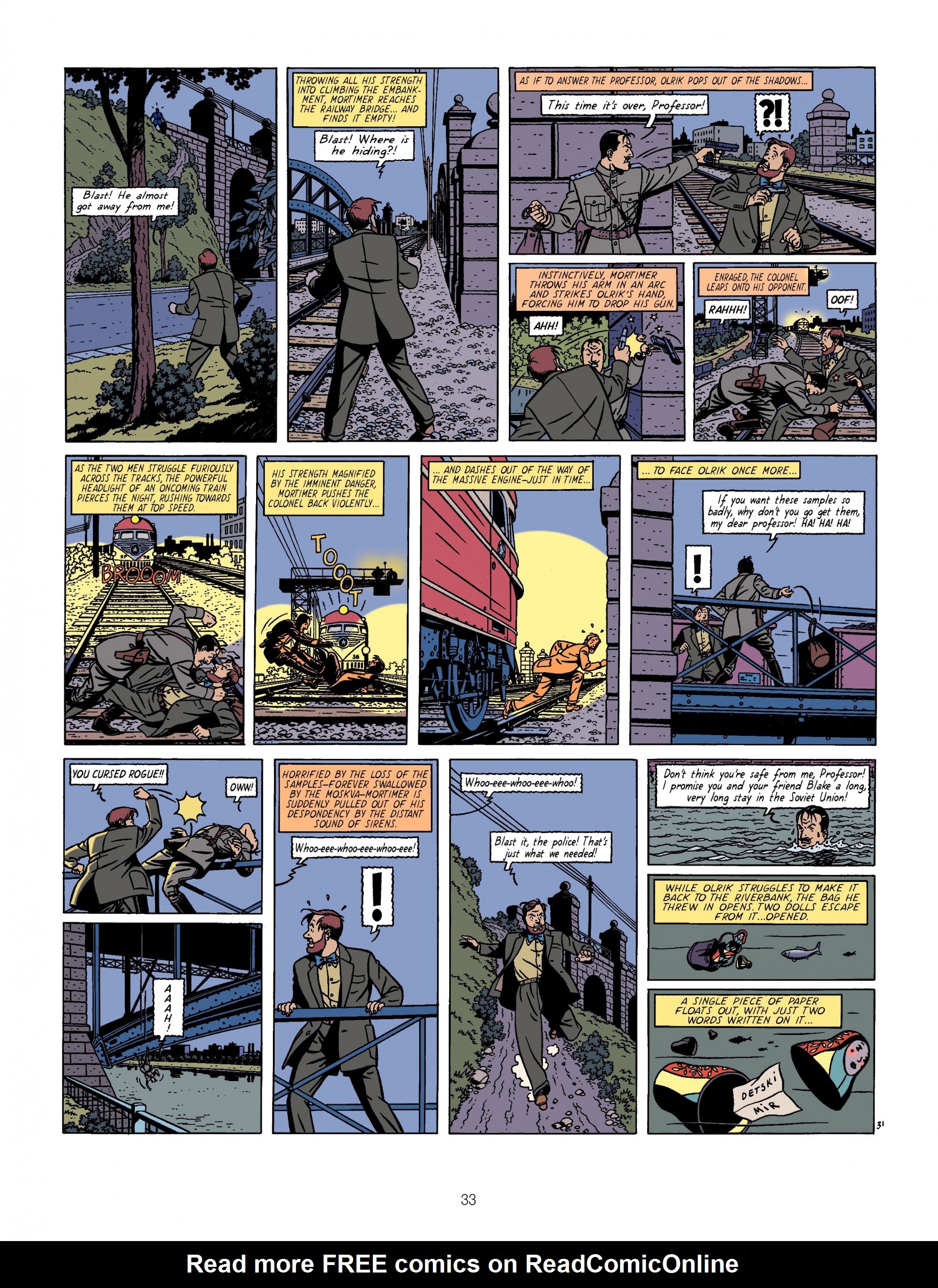 Read online Blake & Mortimer comic -  Issue #8 - 33