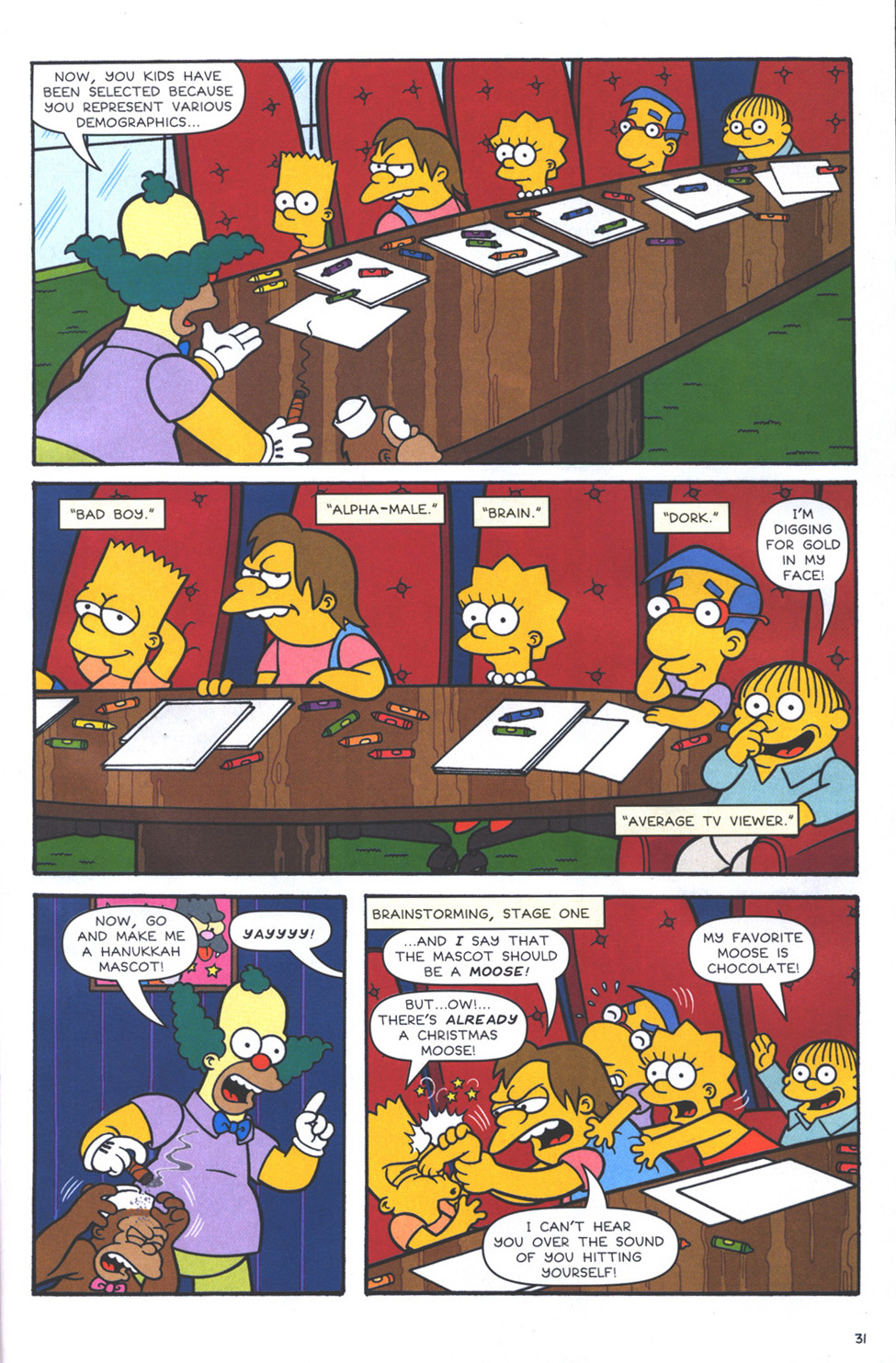 Read online The Simpsons Winter Wingding comic -  Issue #3 - 33