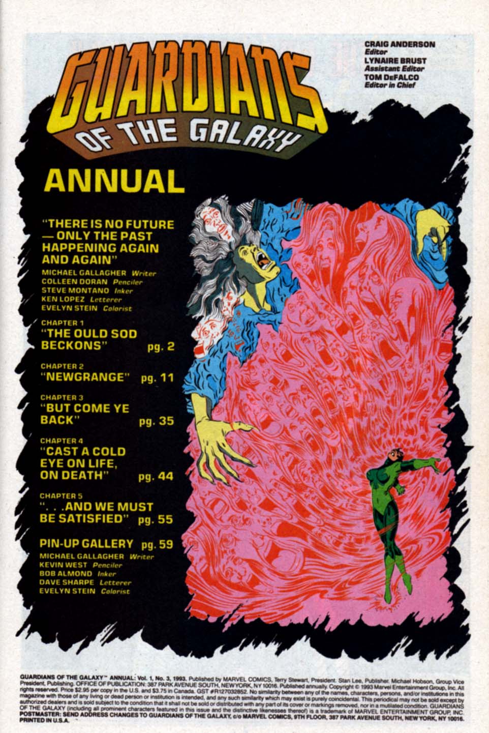 Read online Guardians of the Galaxy (1990) comic -  Issue # _Annual 3 - 2