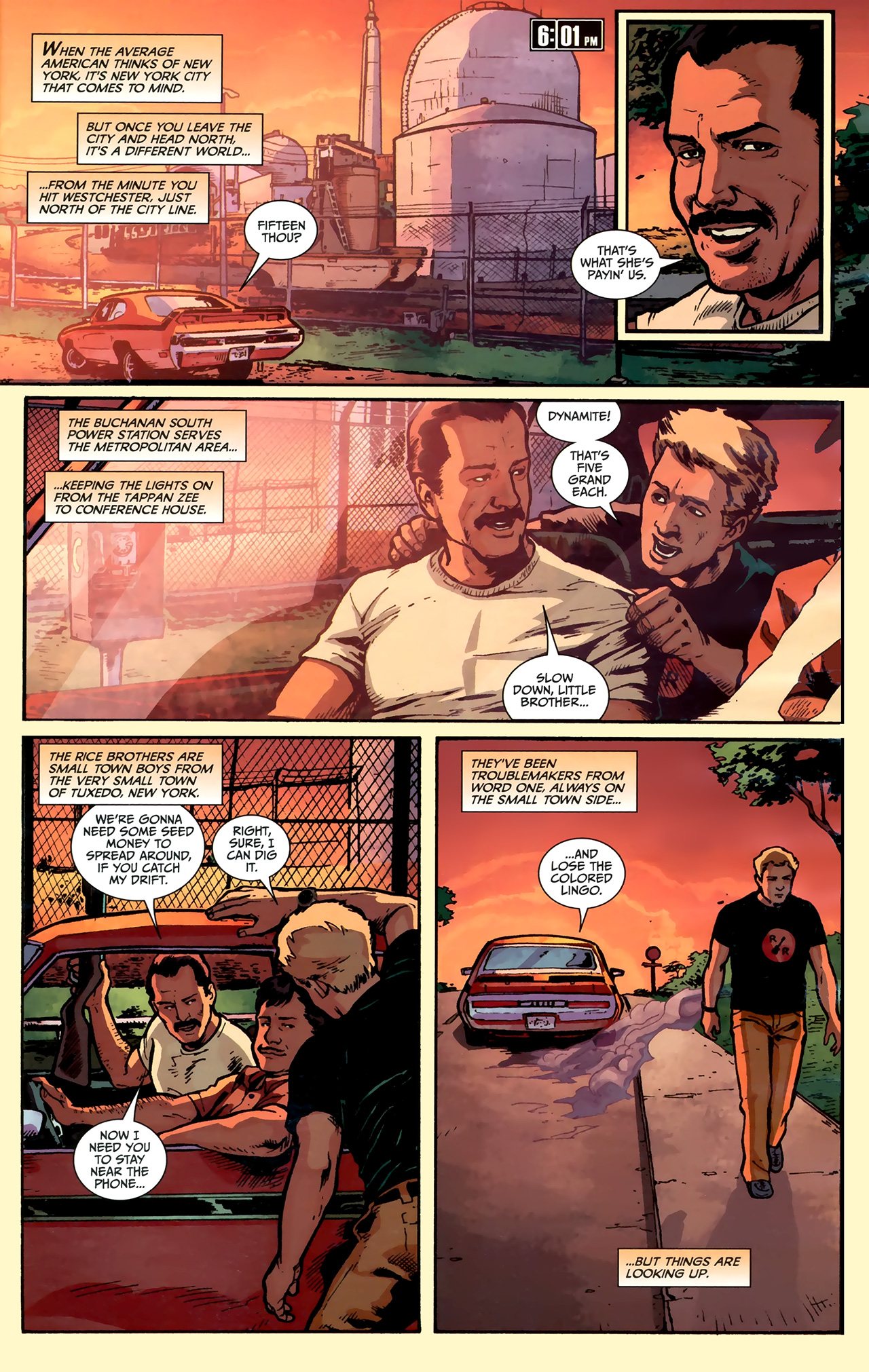 Read online Die Hard: Year One comic -  Issue #6 - 9