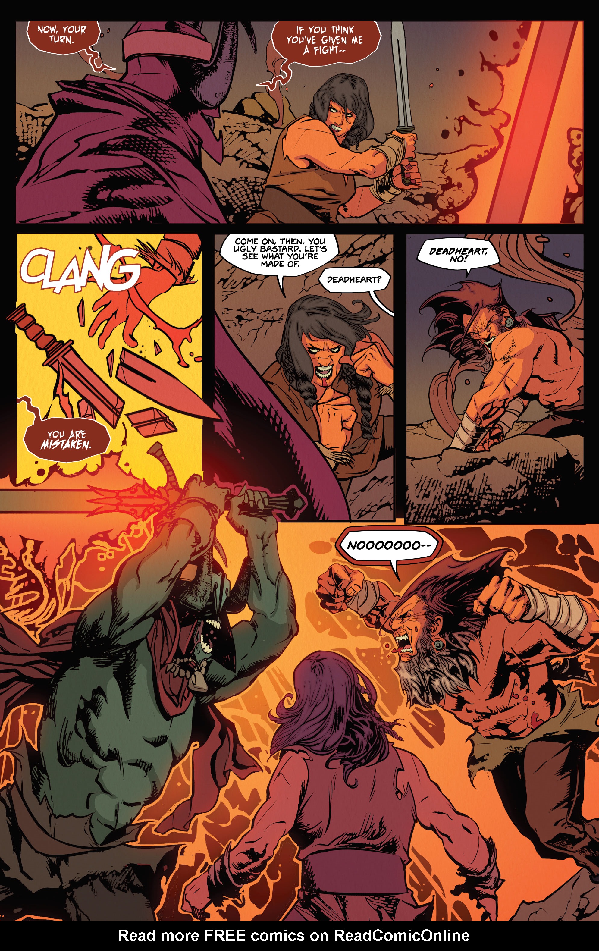 Read online Barbaric Hell to Pay comic -  Issue #4 - 18