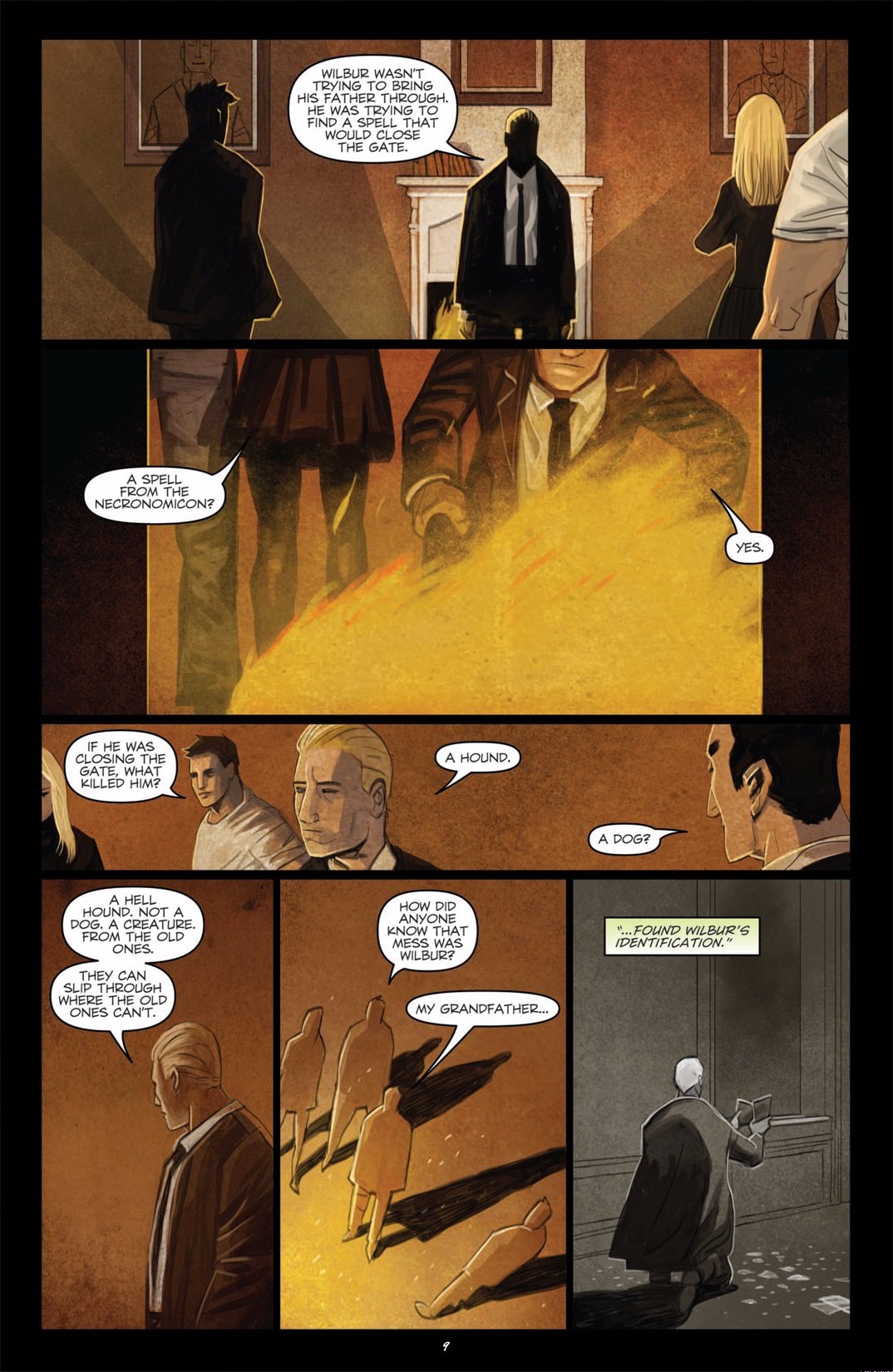 Read online H.P. Lovecraft's The Dunwich Horror comic -  Issue #3 - 12