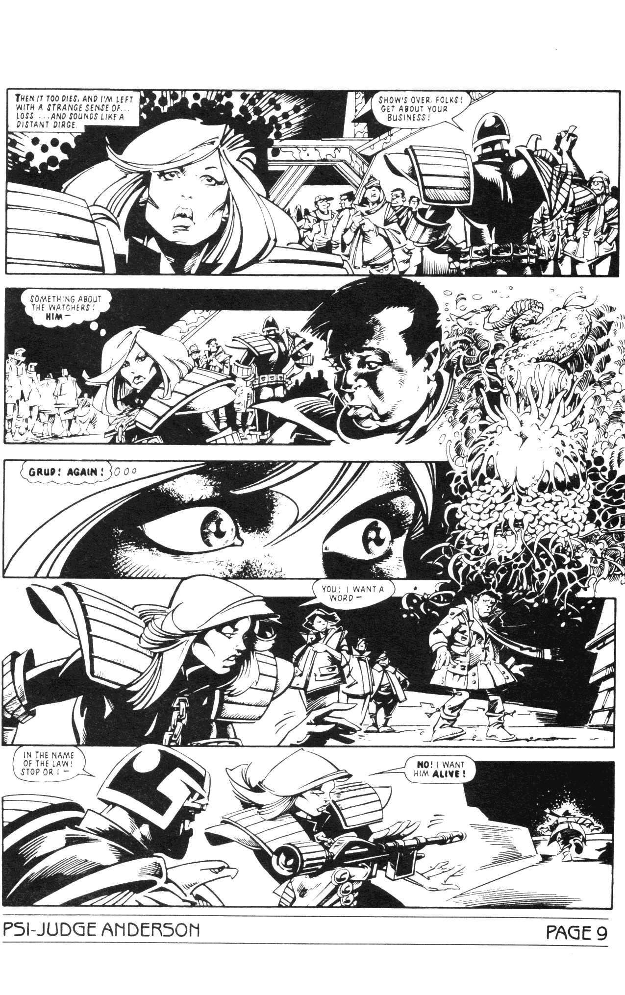 Read online Psi-Judge Anderson comic -  Issue #8 - 11