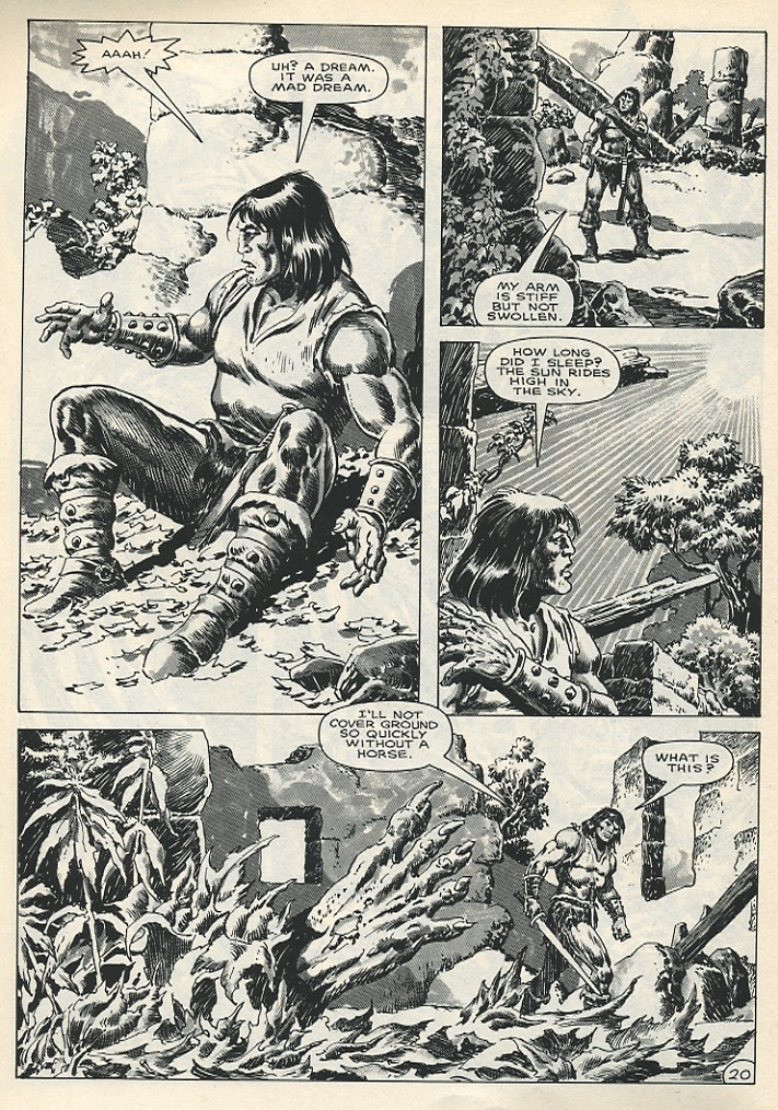Read online The Savage Sword Of Conan comic -  Issue #140 - 26