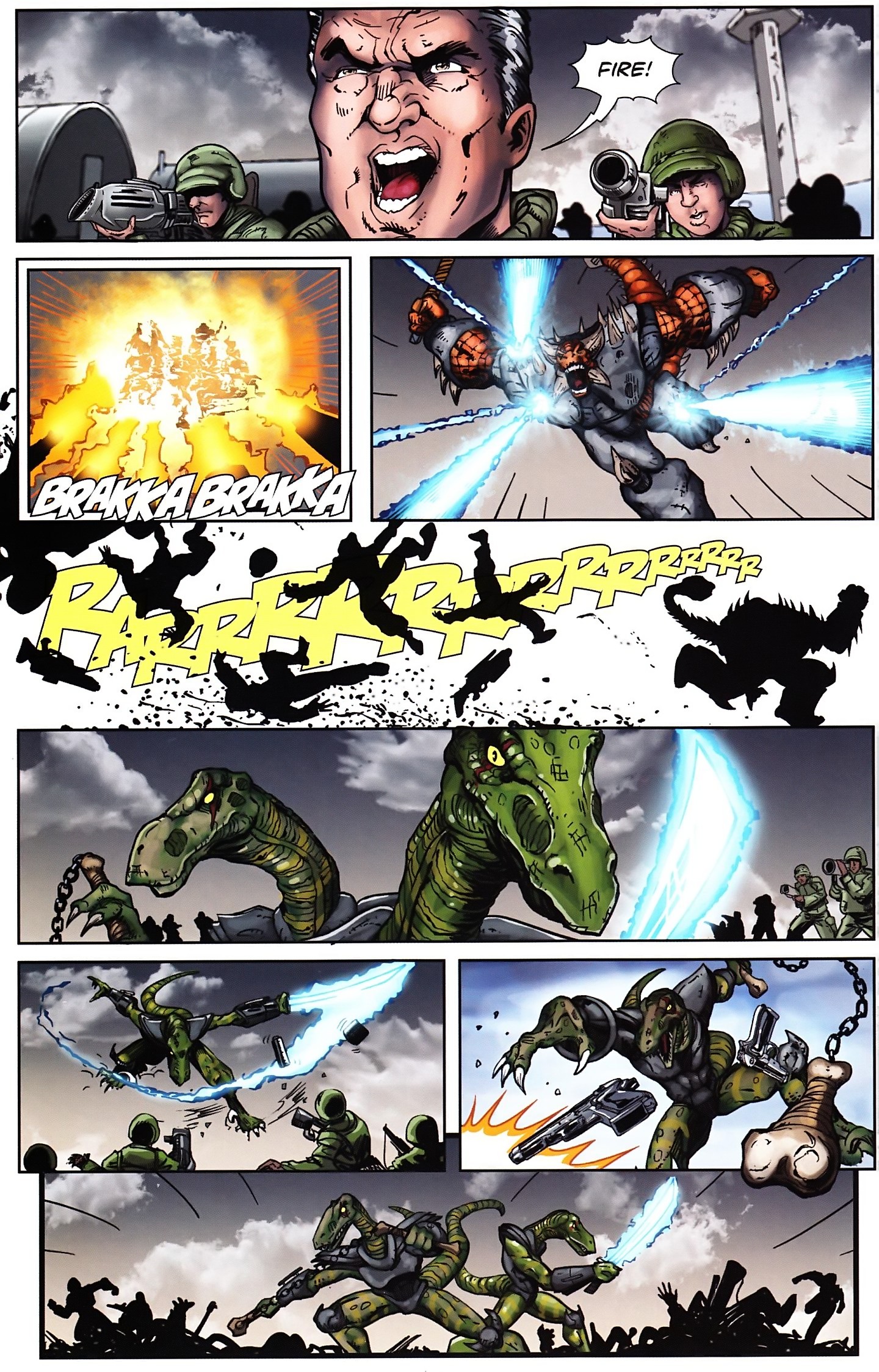 Read online Jurassic StrikeForce 5 comic -  Issue #1 - 20