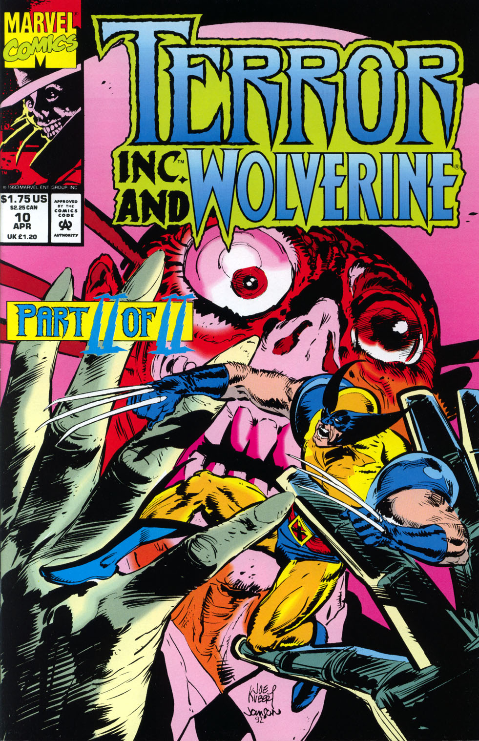 Read online Terror Inc. (1992) comic -  Issue #10 - 1