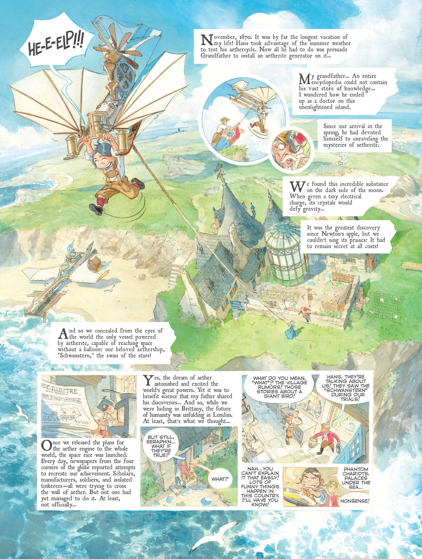 Read online Castle In the Stars: The Space Race of 1869 comic -  Issue #Castle In the Stars TPB The Knights of Mars - 13