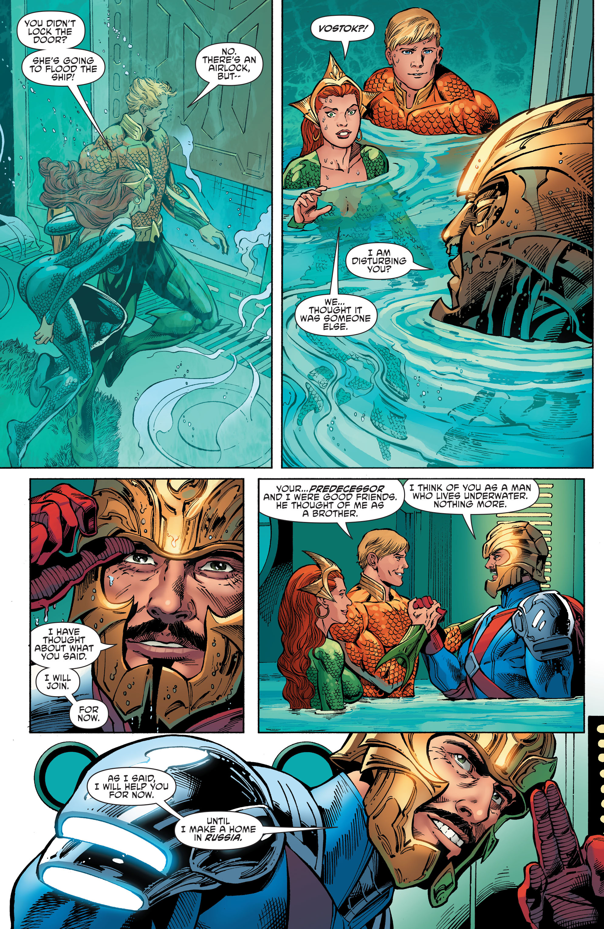 Read online Aquaman and the Others comic -  Issue #6 - 13