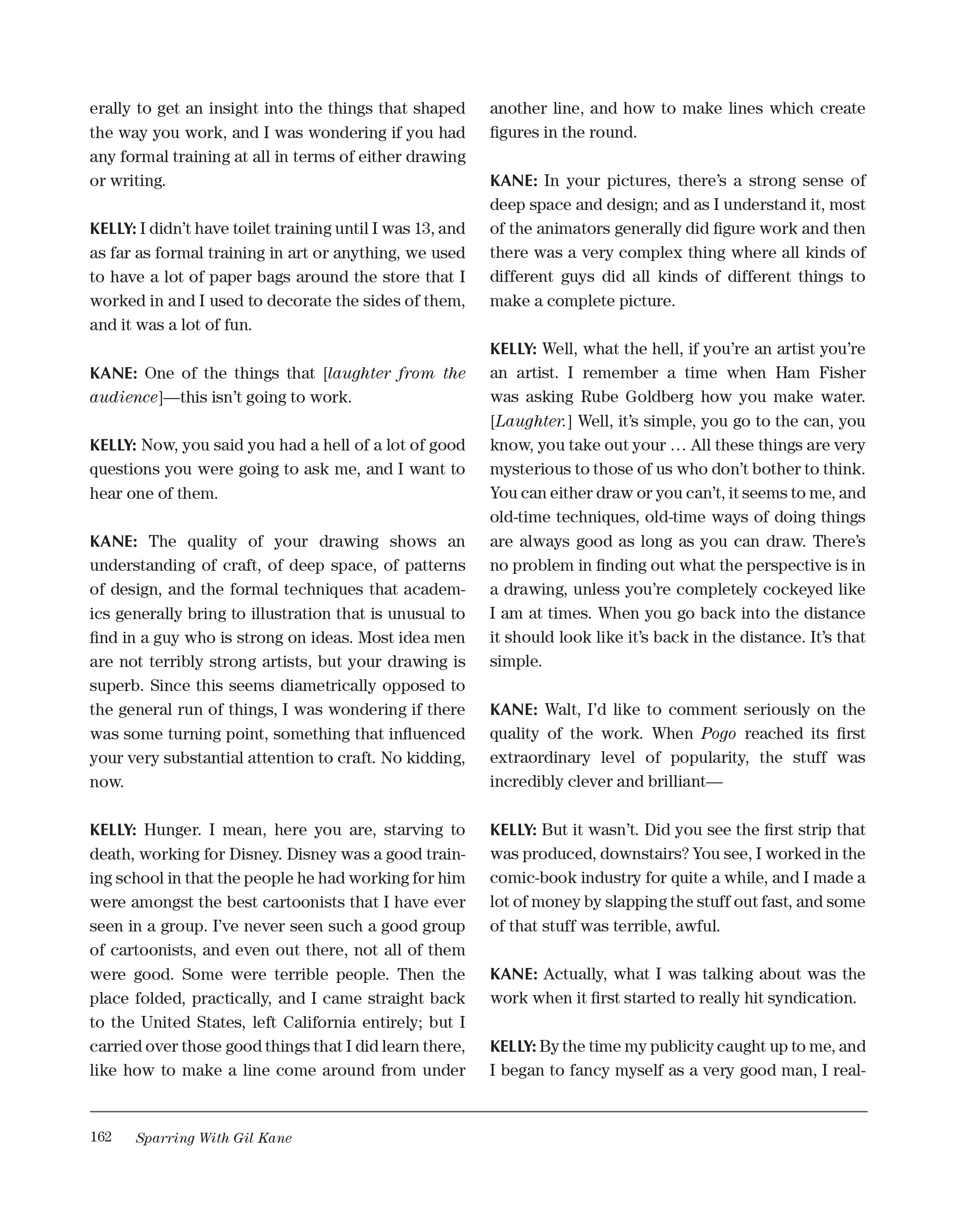 Read online Sparring With Gil Kane: Colloquies On Comic Art and Aesthetics comic -  Issue # TPB (Part 2) - 62