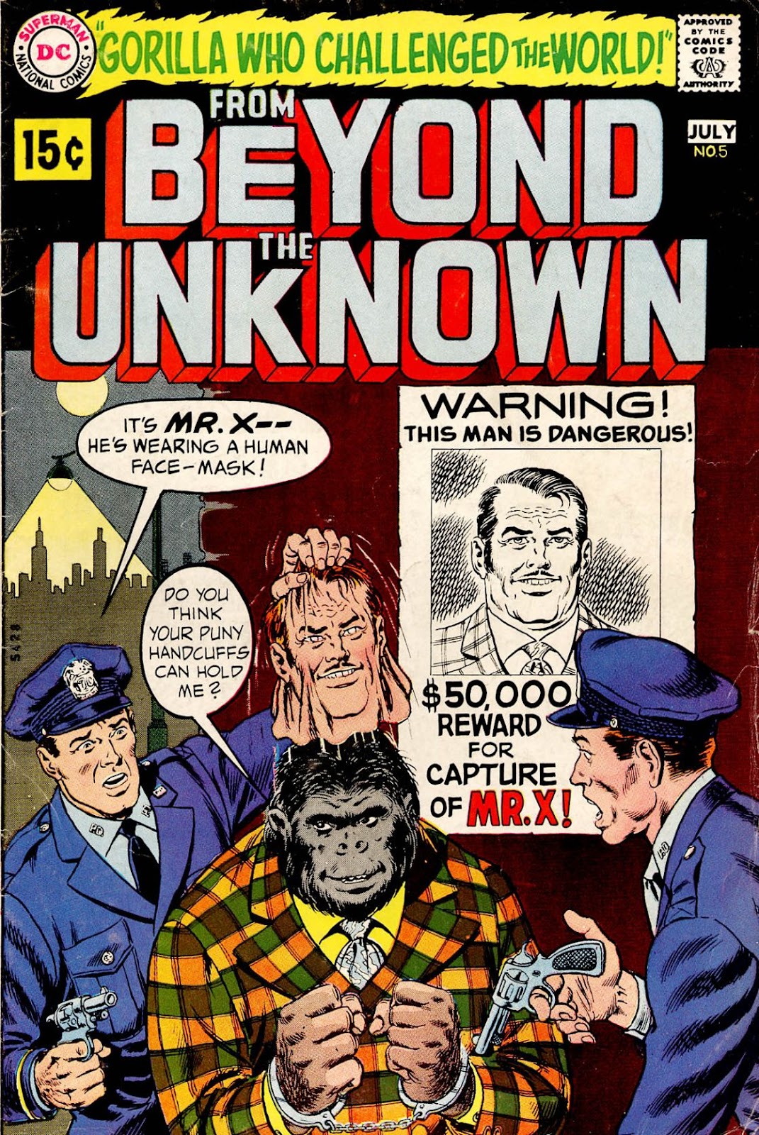 From Beyond the Unknown (1969) issue 5 - Page 1