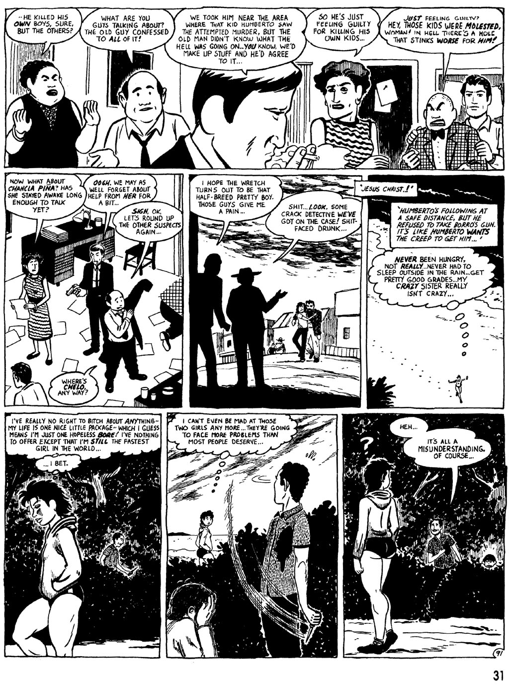 Read online Love and Rockets (1982) comic -  Issue #26 - 33