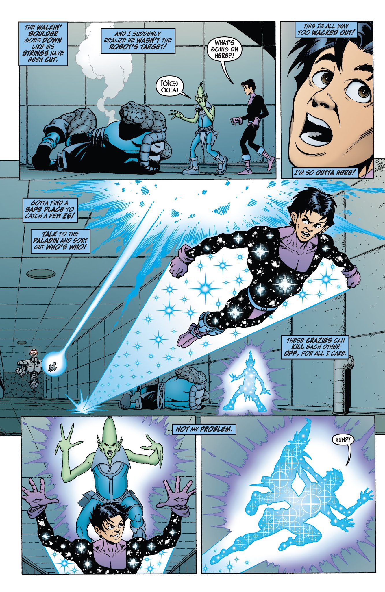 Read online Kid Kosmos comic -  Issue #4 - 19