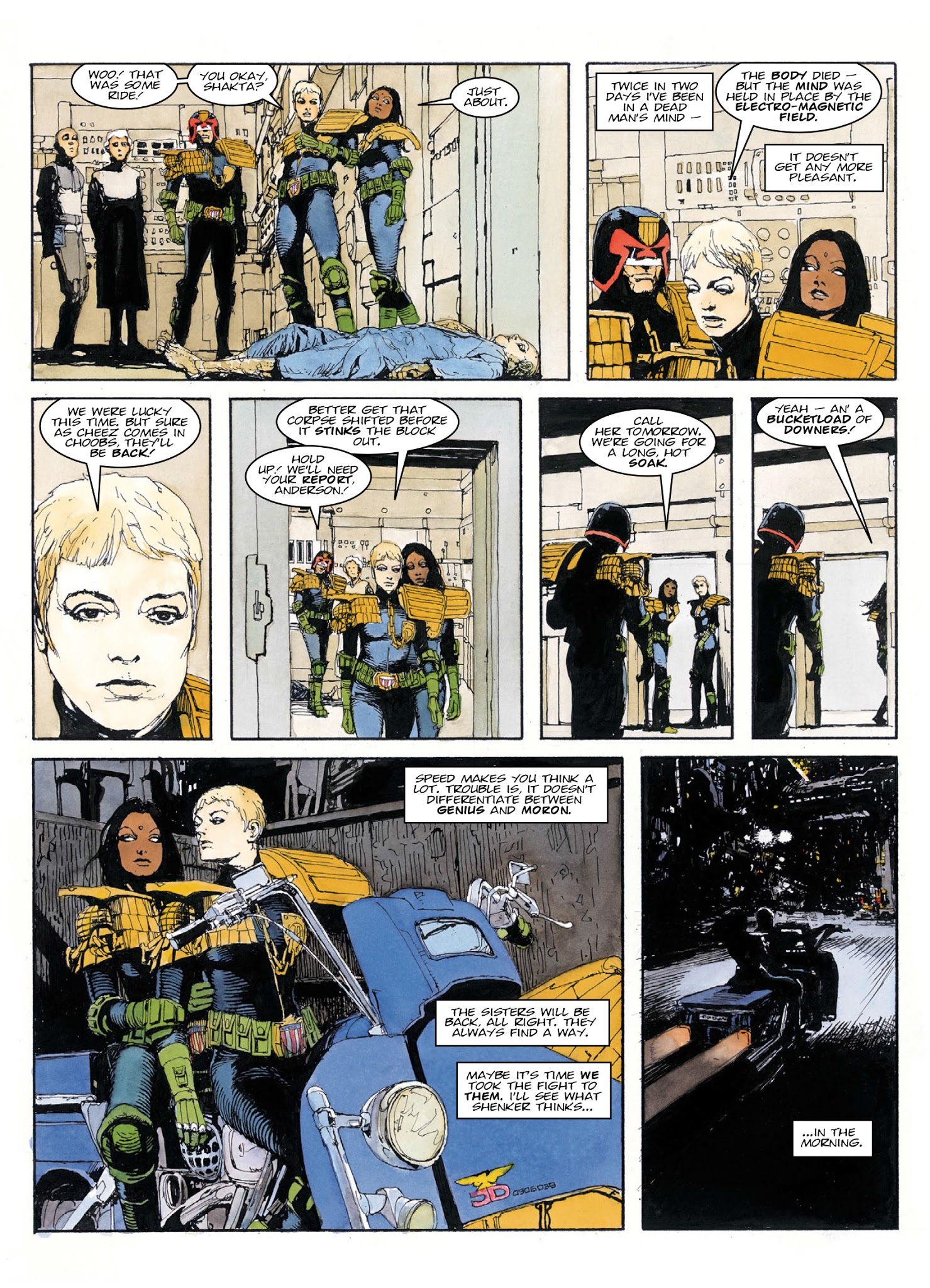 Read online Judge Anderson: The Psi Files comic -  Issue # TPB 5 - 34