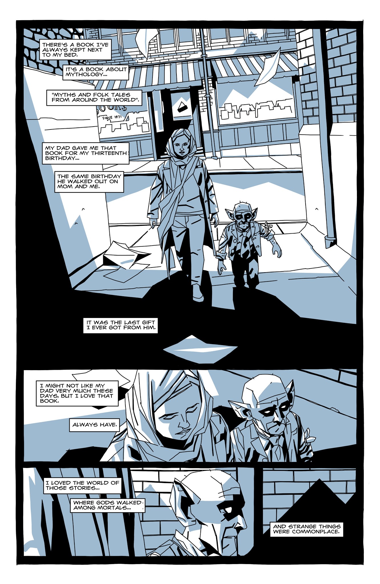 Read online The October Girl comic -  Issue #4 - 12