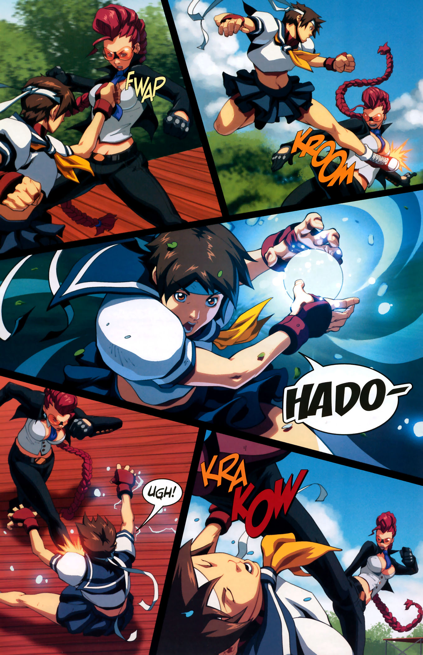 Read online Street Fighter IV comic -  Issue #3 - 5