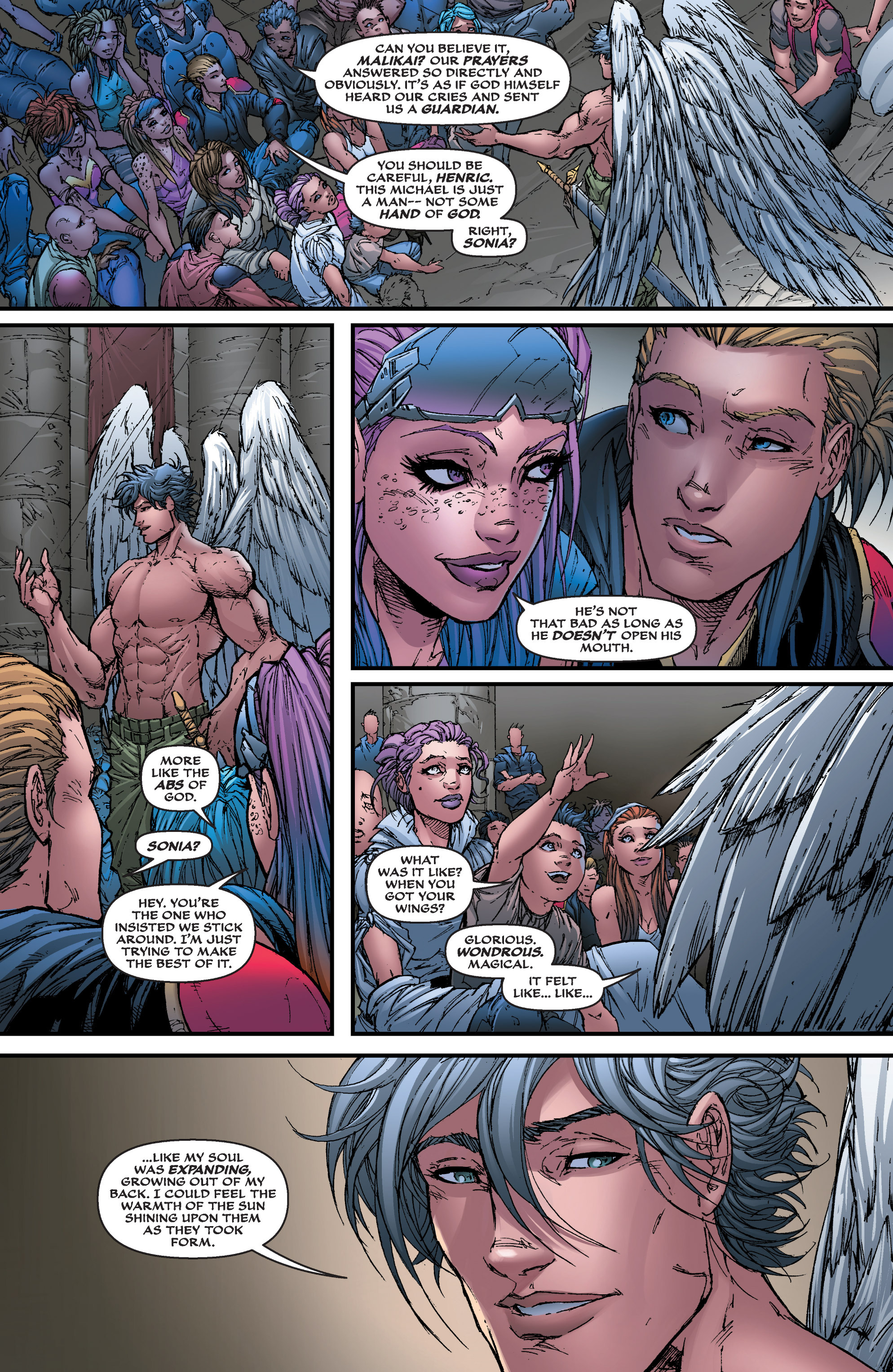 Read online Michael Turner's Soulfire (2013) comic -  Issue #4 - 17