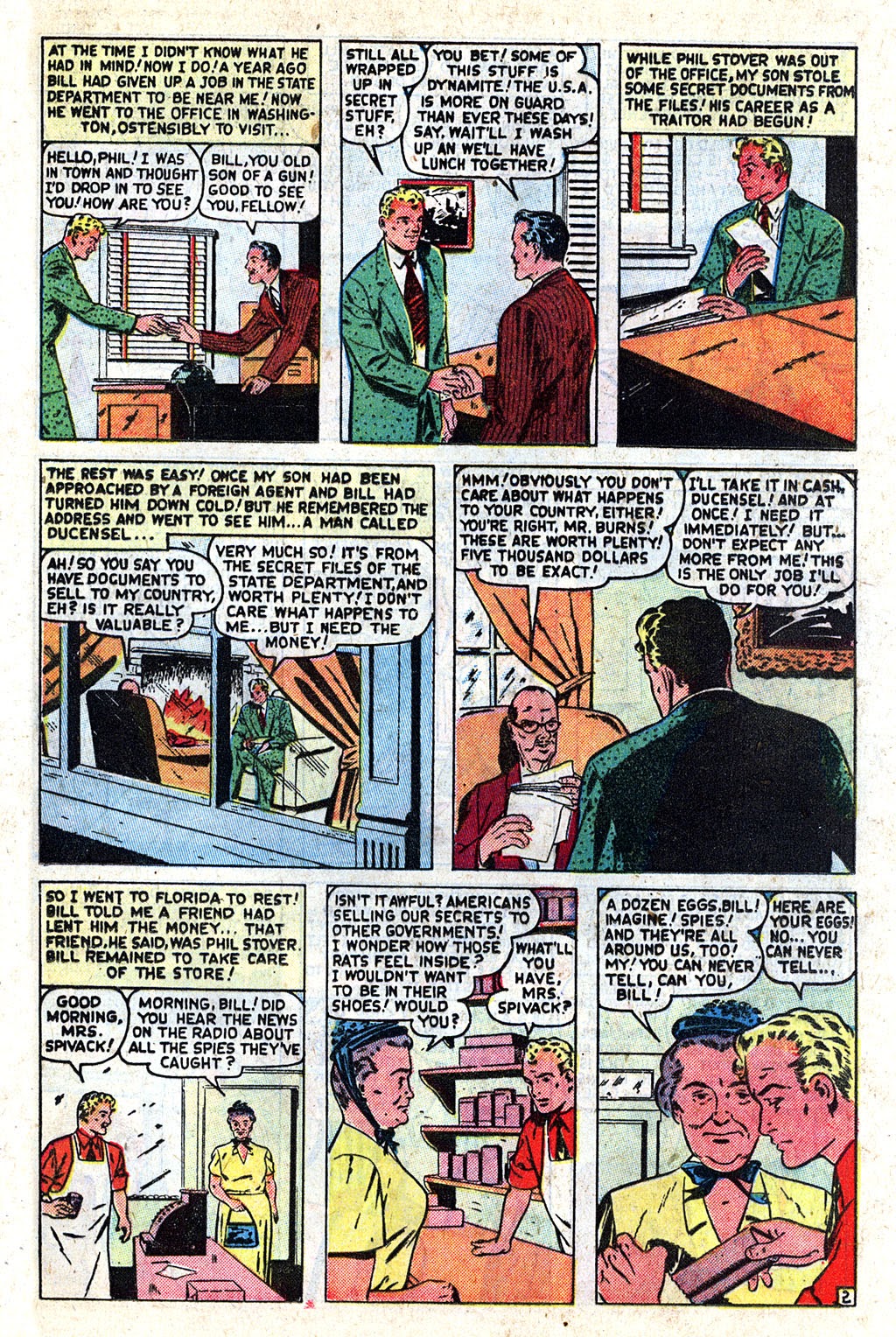 Read online Crime Cases Comics (1950) comic -  Issue #25 - 25